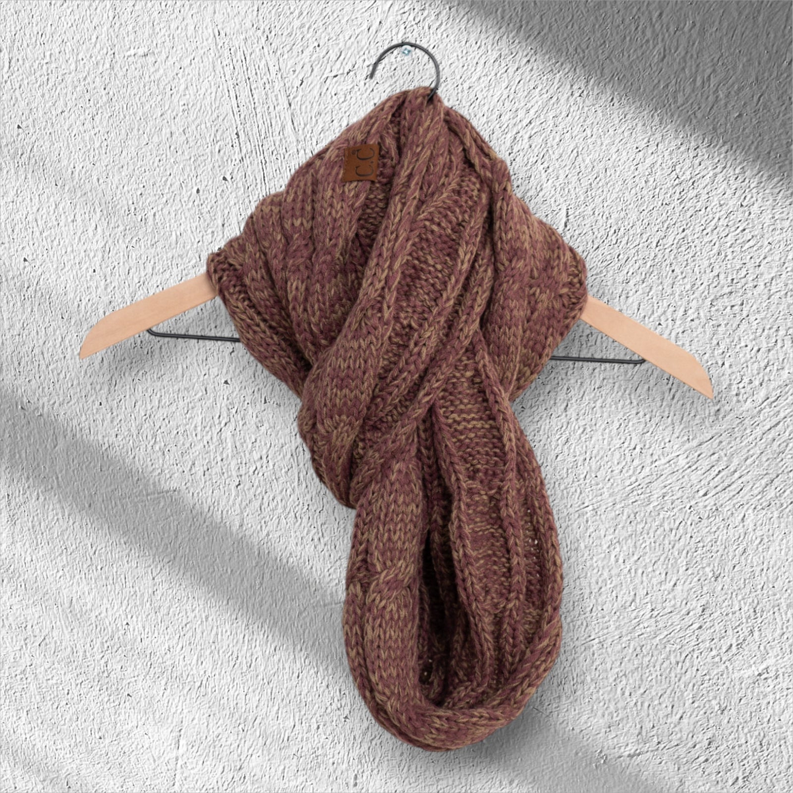 CC Comfy Infinity Scarf | 2-Tone