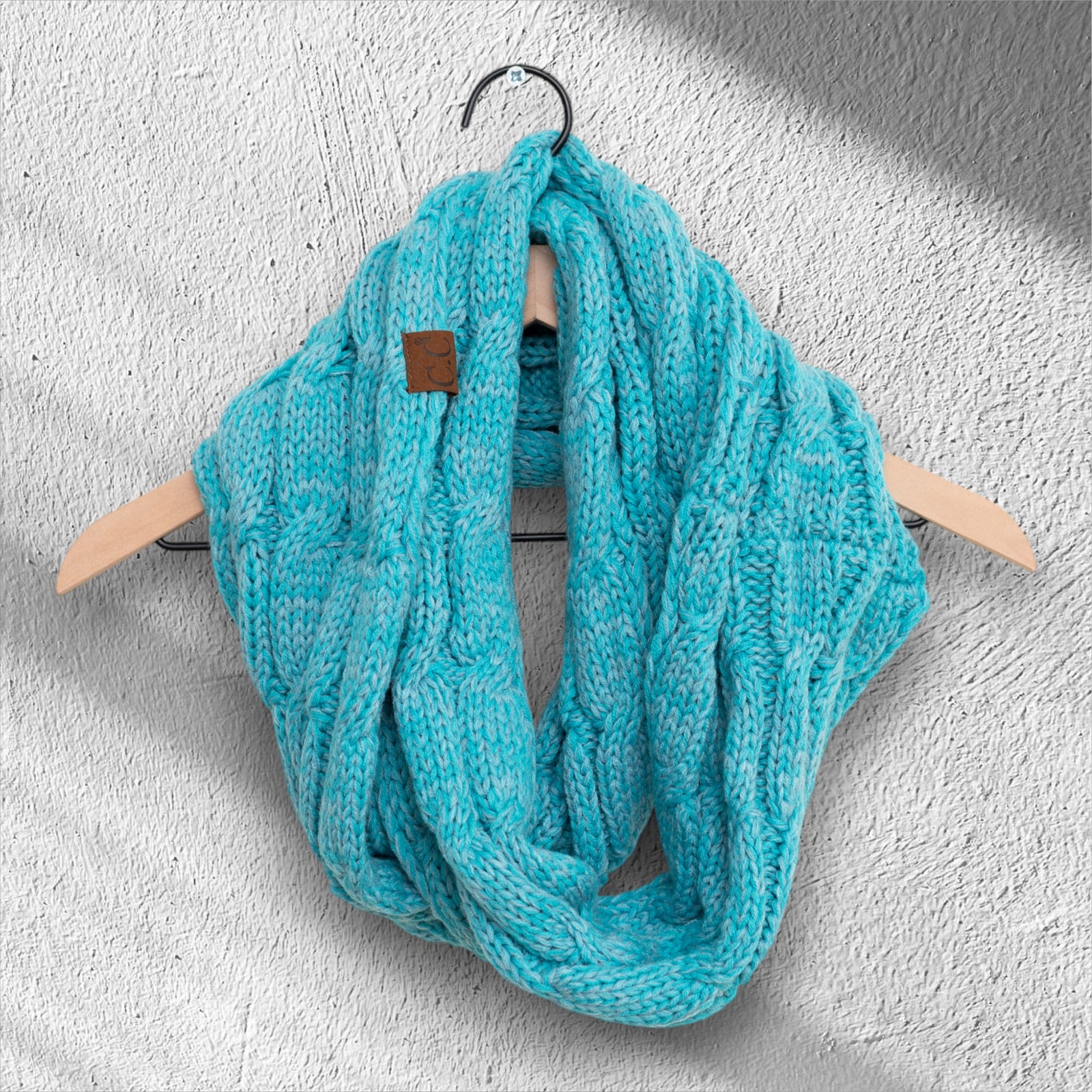 Multicolor Infinity Scarf CC Crafted for Women One Size