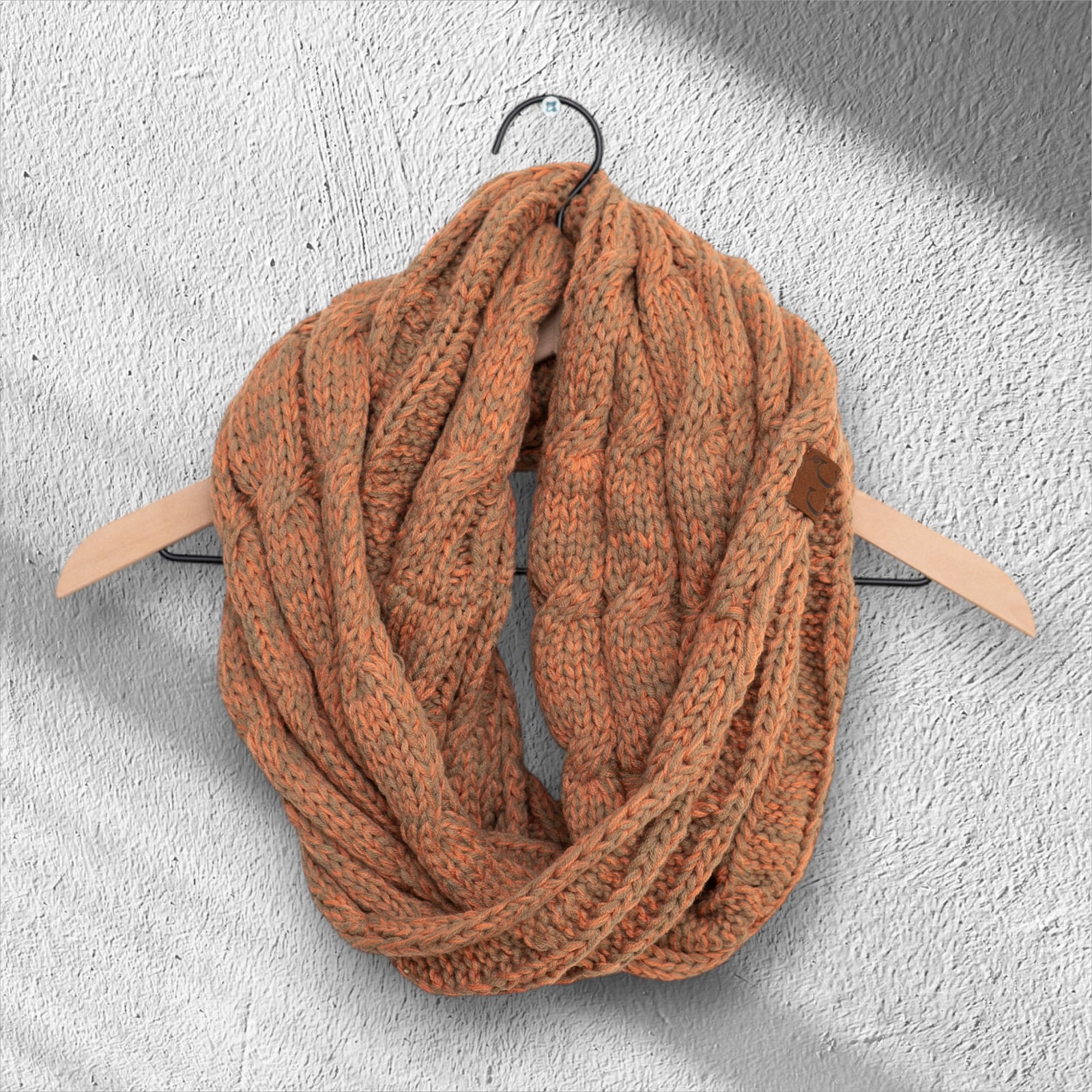 Multicolor Infinity Scarf CC Crafted for Women One Size
