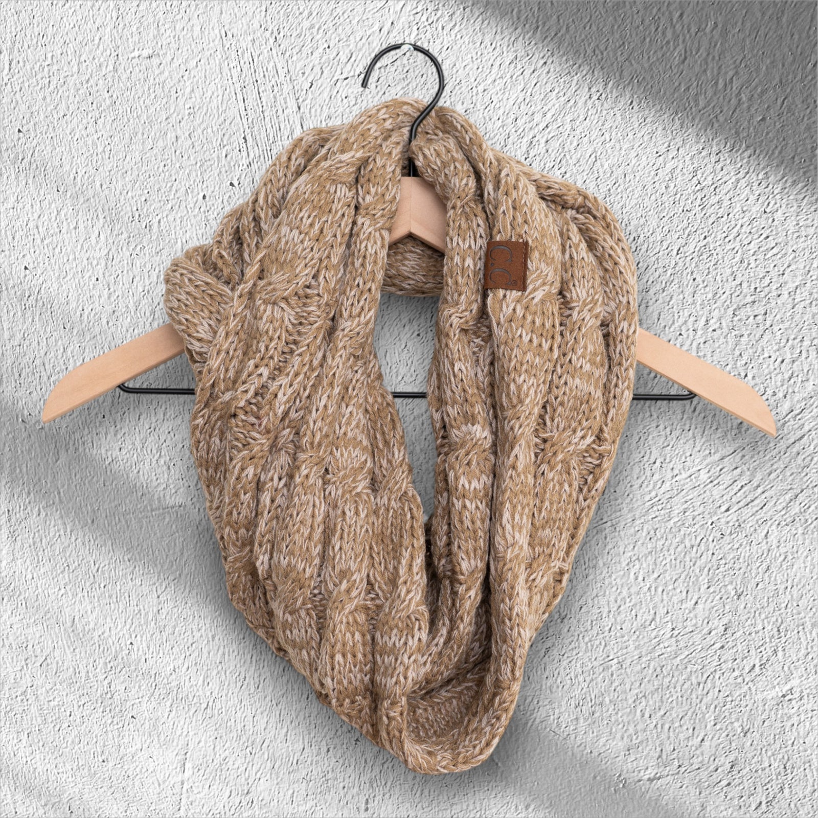 Multicolor Infinity Scarf CC Crafted for Women One Size