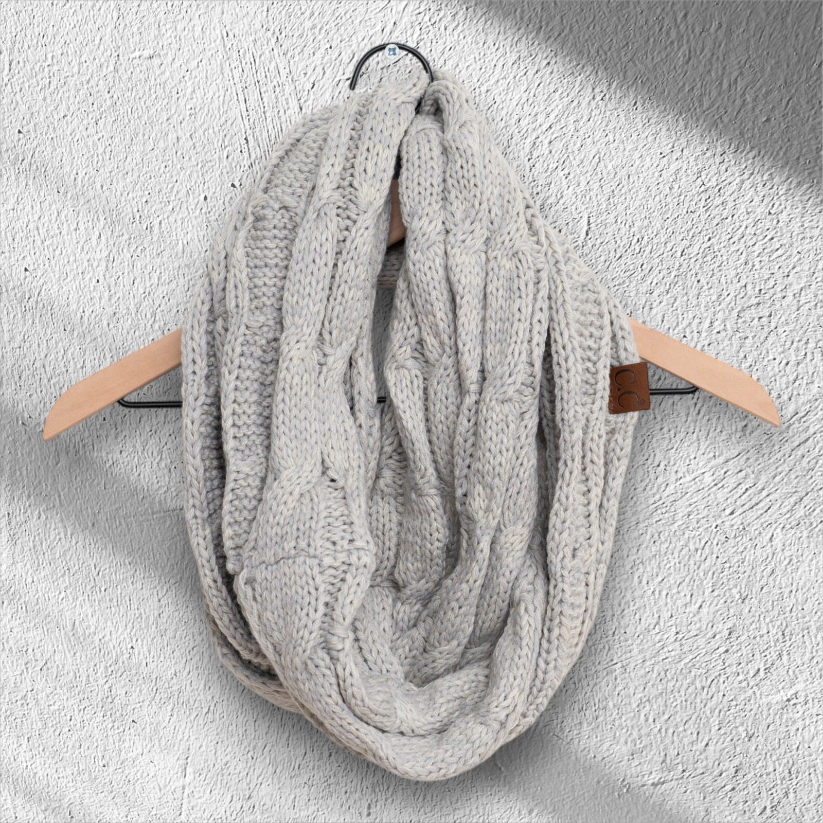 Multicolor Infinity Scarf CC Crafted for Women One Size