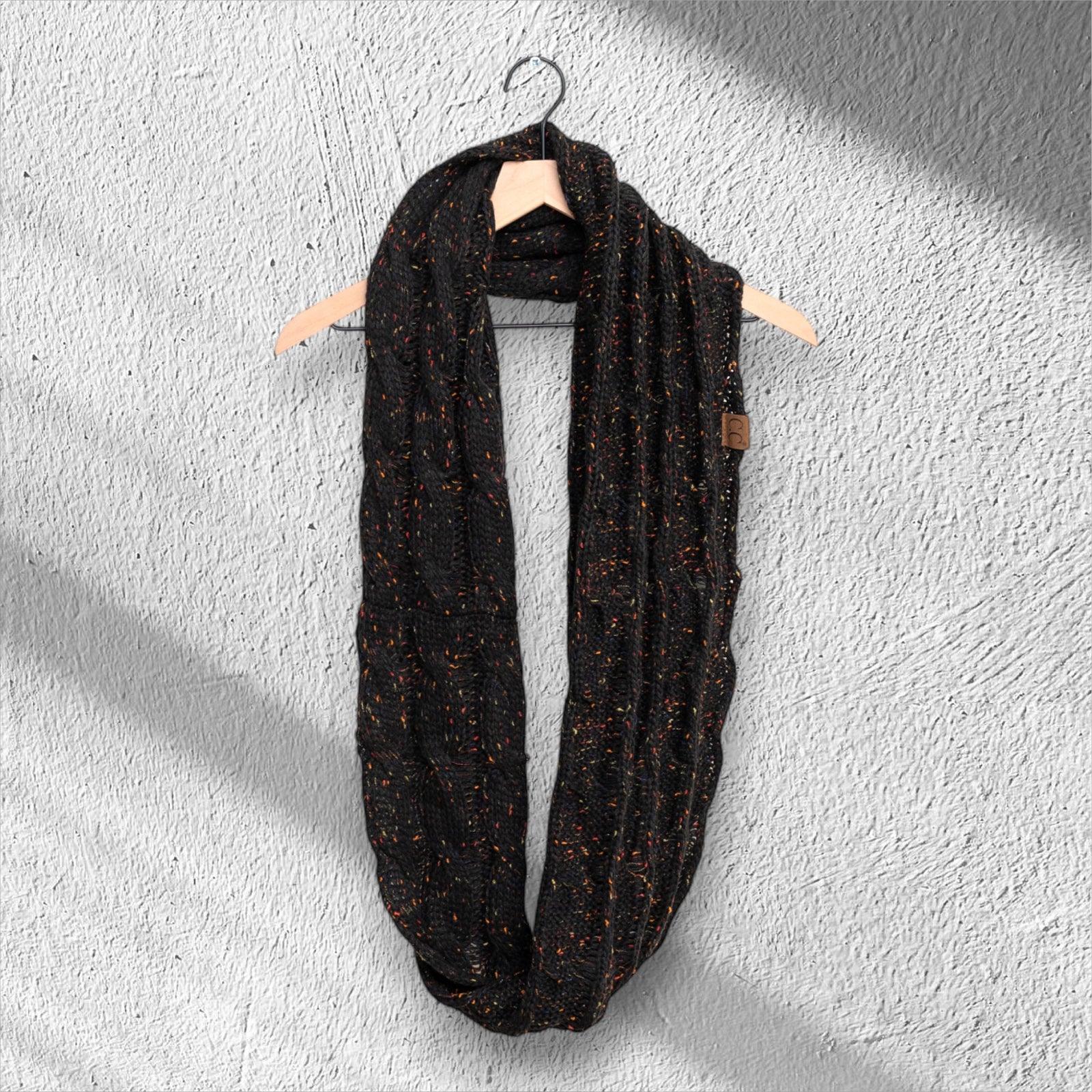 Multicolor Infinity Scarf CC Crafted for Women One Size