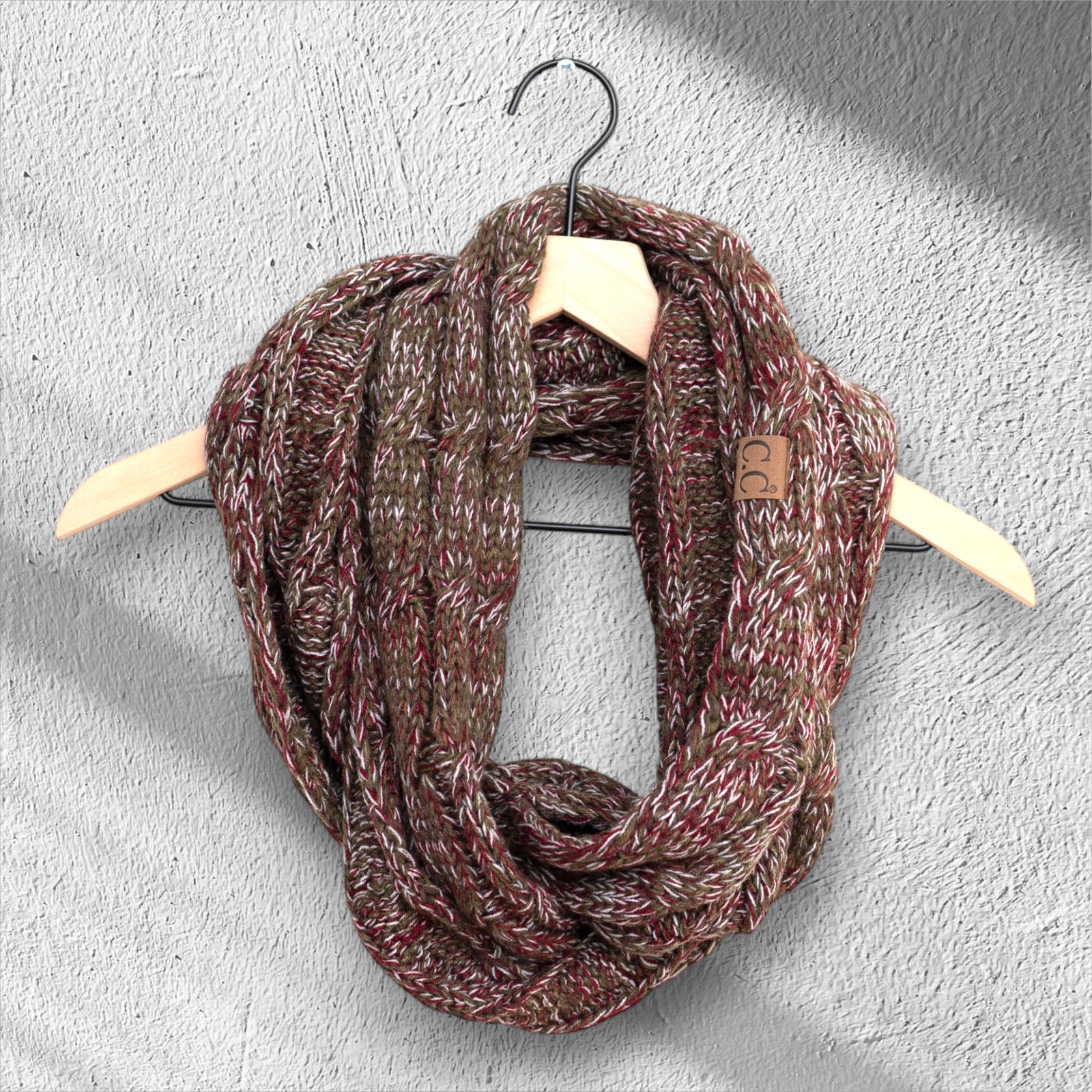 CC Comfy Infinity Scarf | 2-Tone