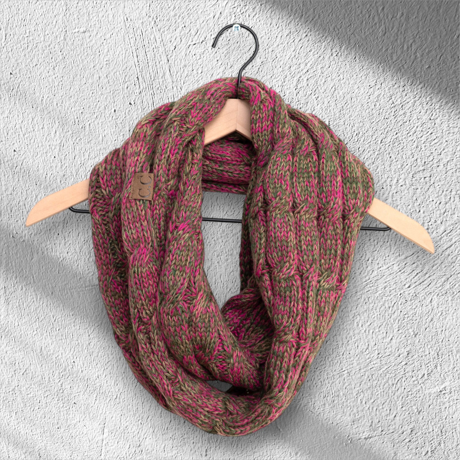 CC Comfy Infinity Scarf | 2-Tone