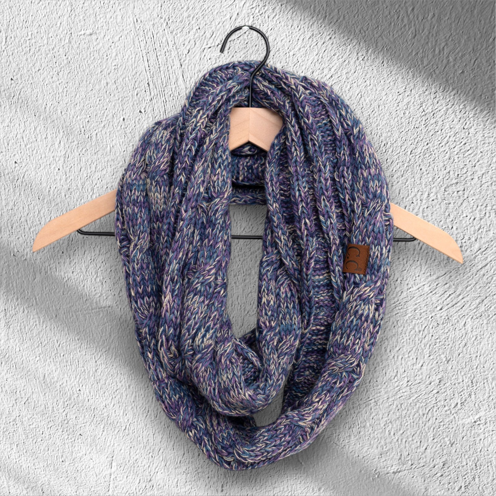 CC Comfy Infinity Scarf | 2-Tone