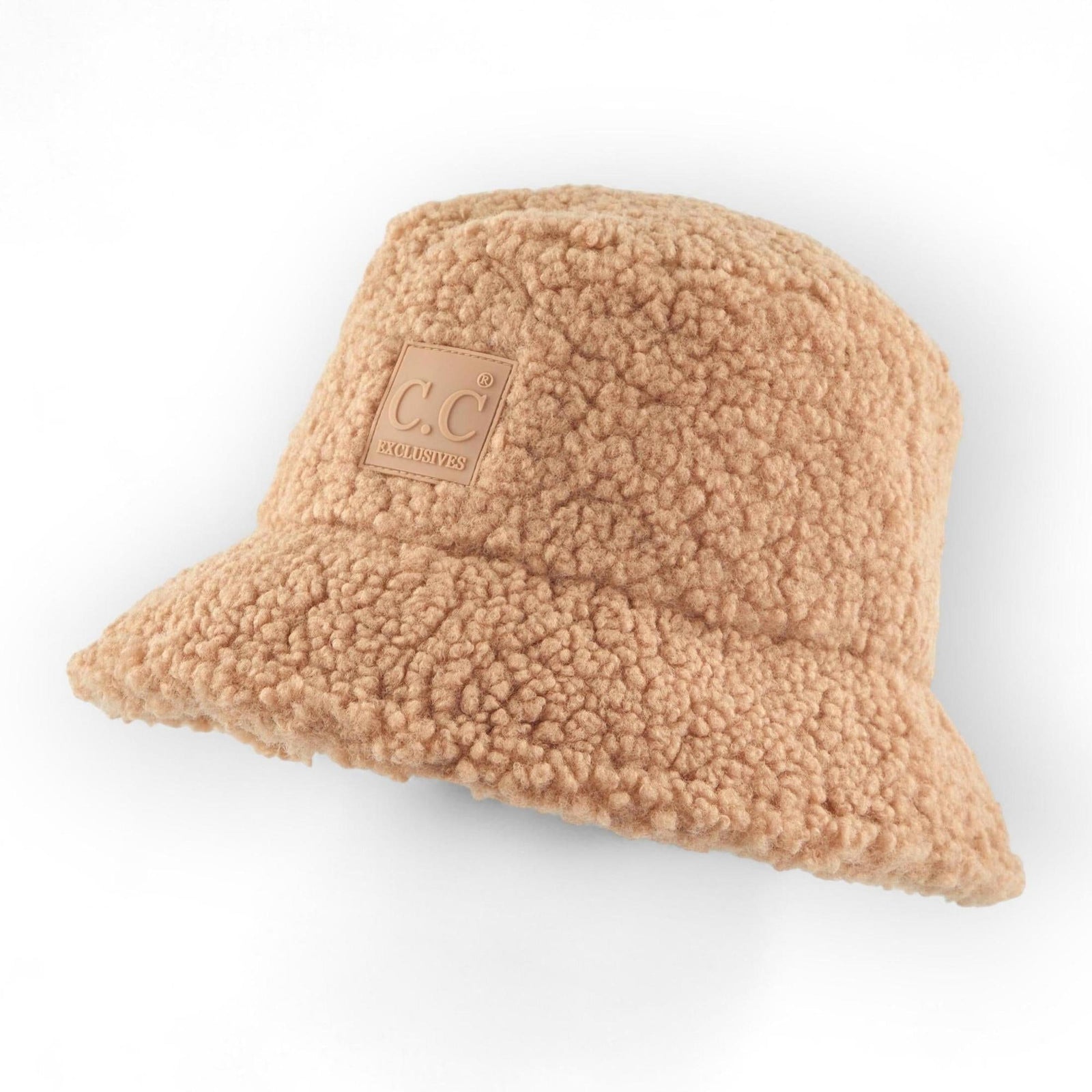 CC Sherpa Adjustable Bucket Hat For Women UV Protection