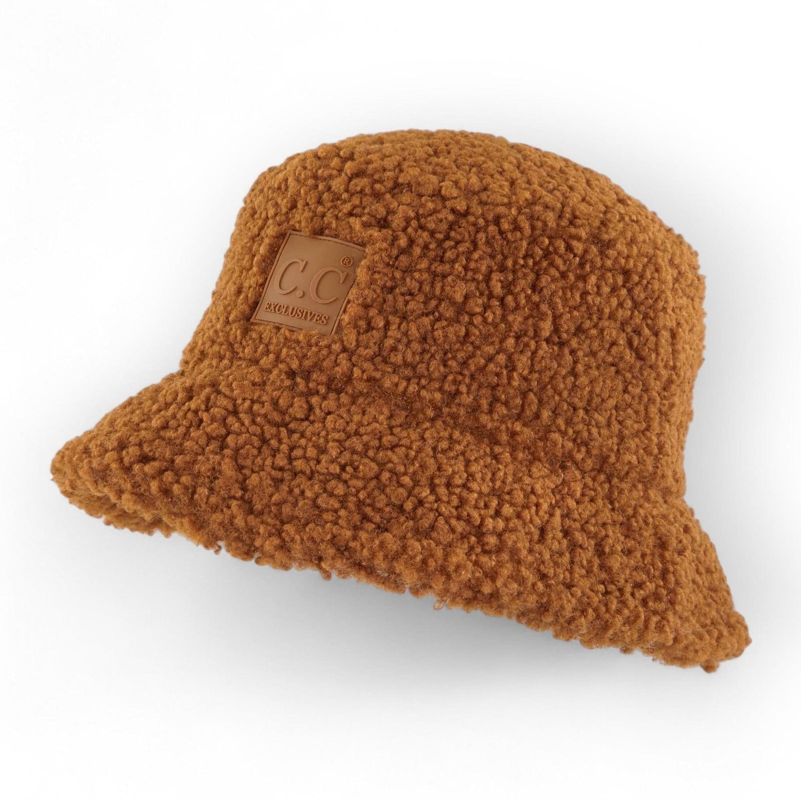 CC Sherpa Adjustable Bucket Hat For Women UV Protection