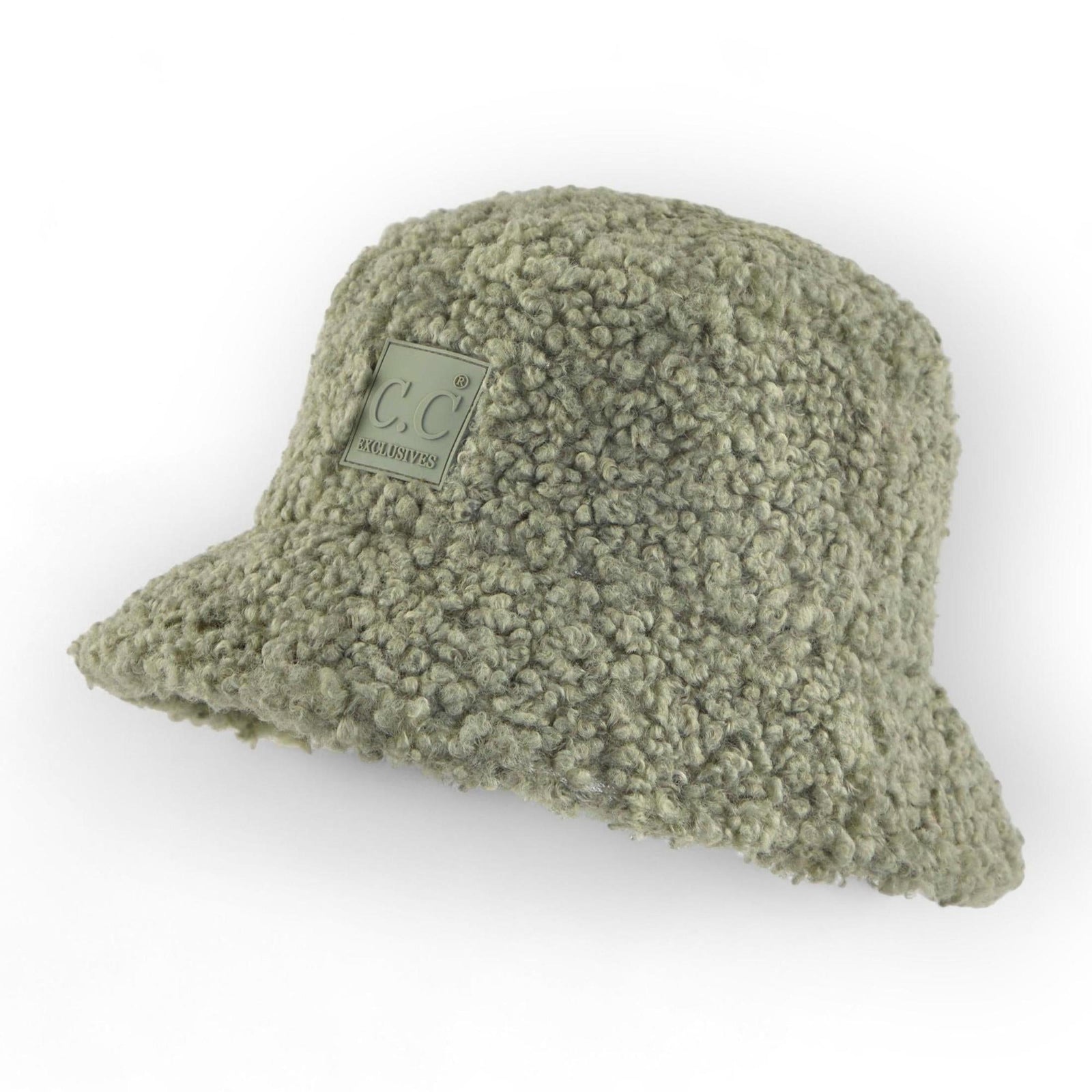 CC Sherpa Adjustable Bucket Hat For Women UV Protection