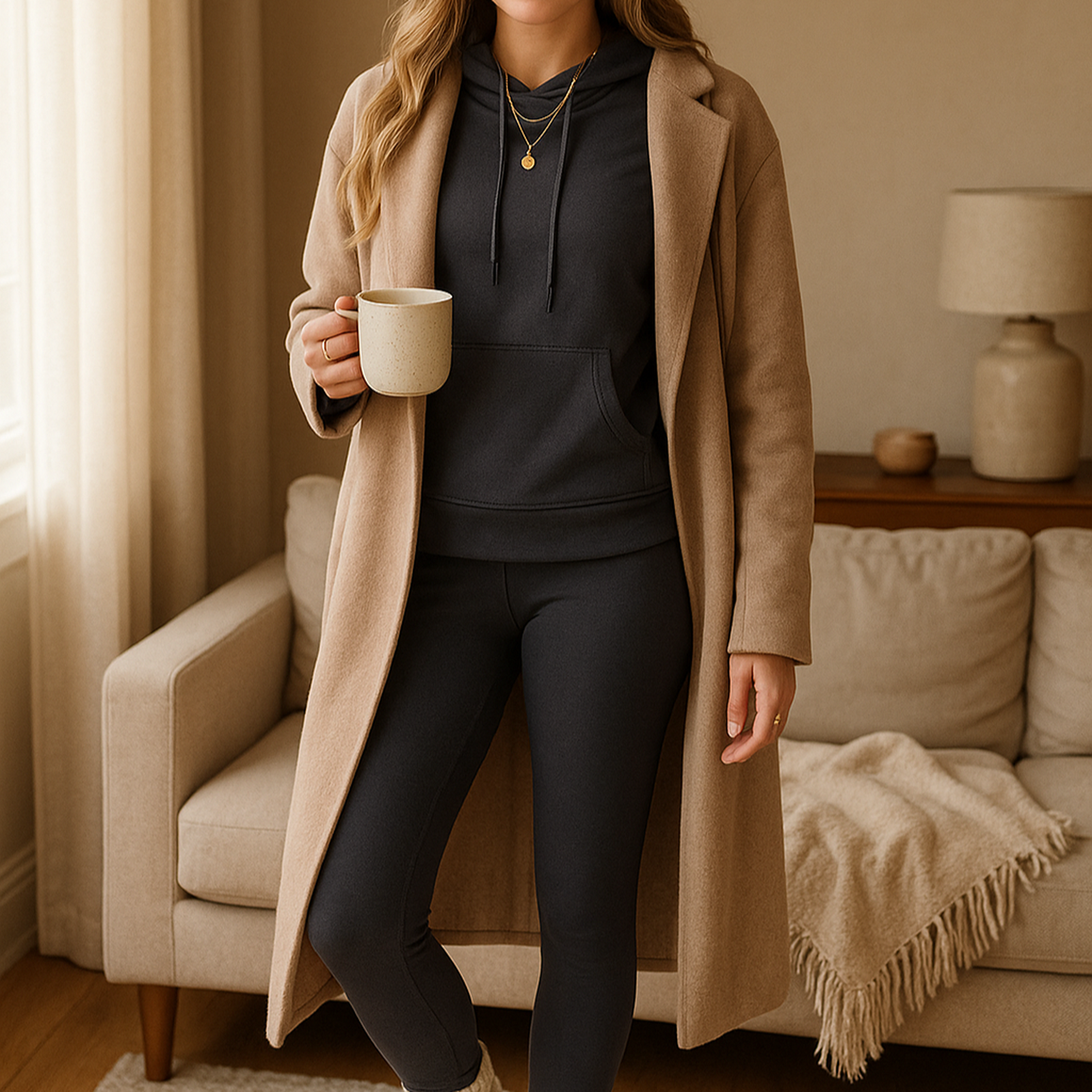 Ultra Soft Phone Pocket Hoodie Set