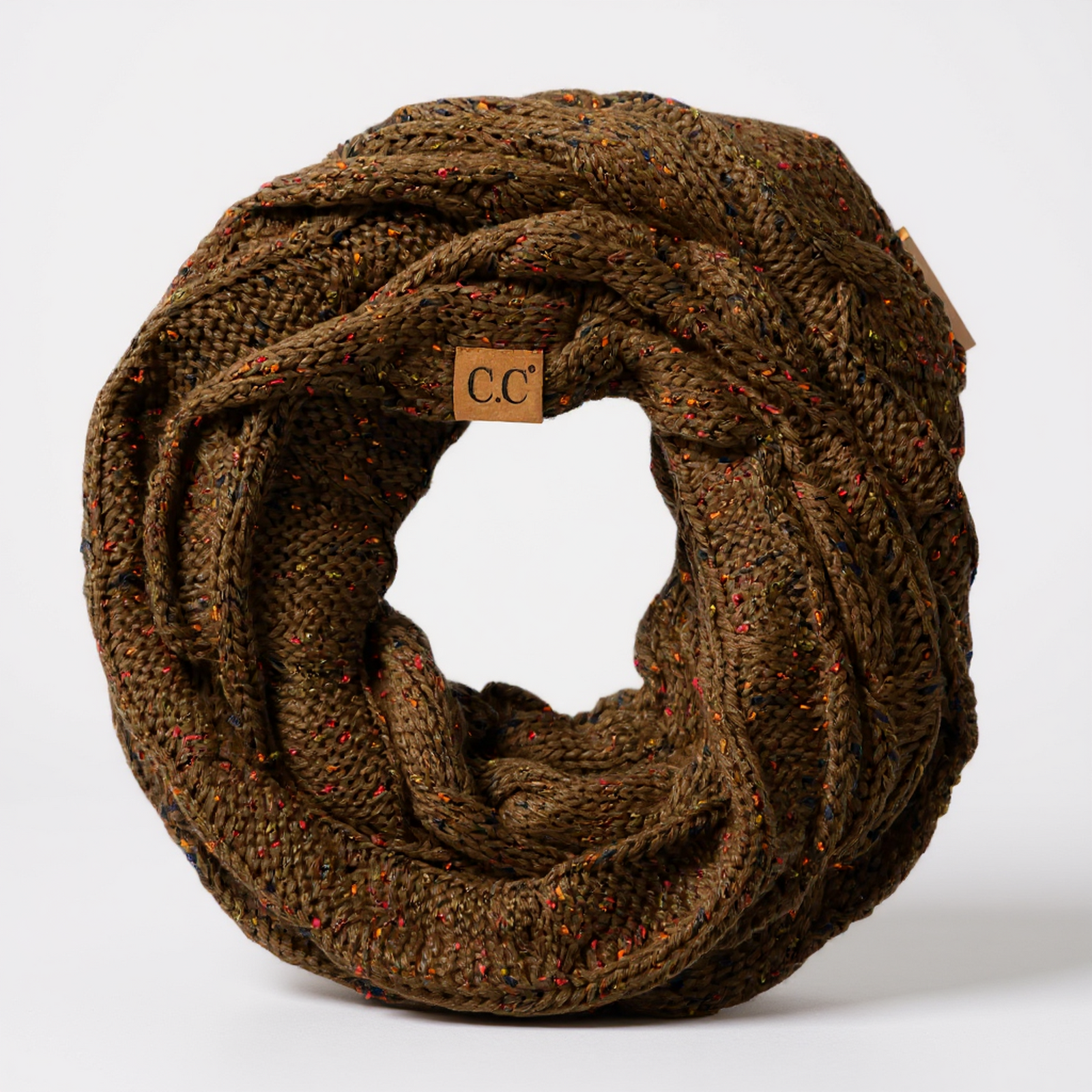 C.C Confetti Infinity Scarf - Stylish Winter Accessory