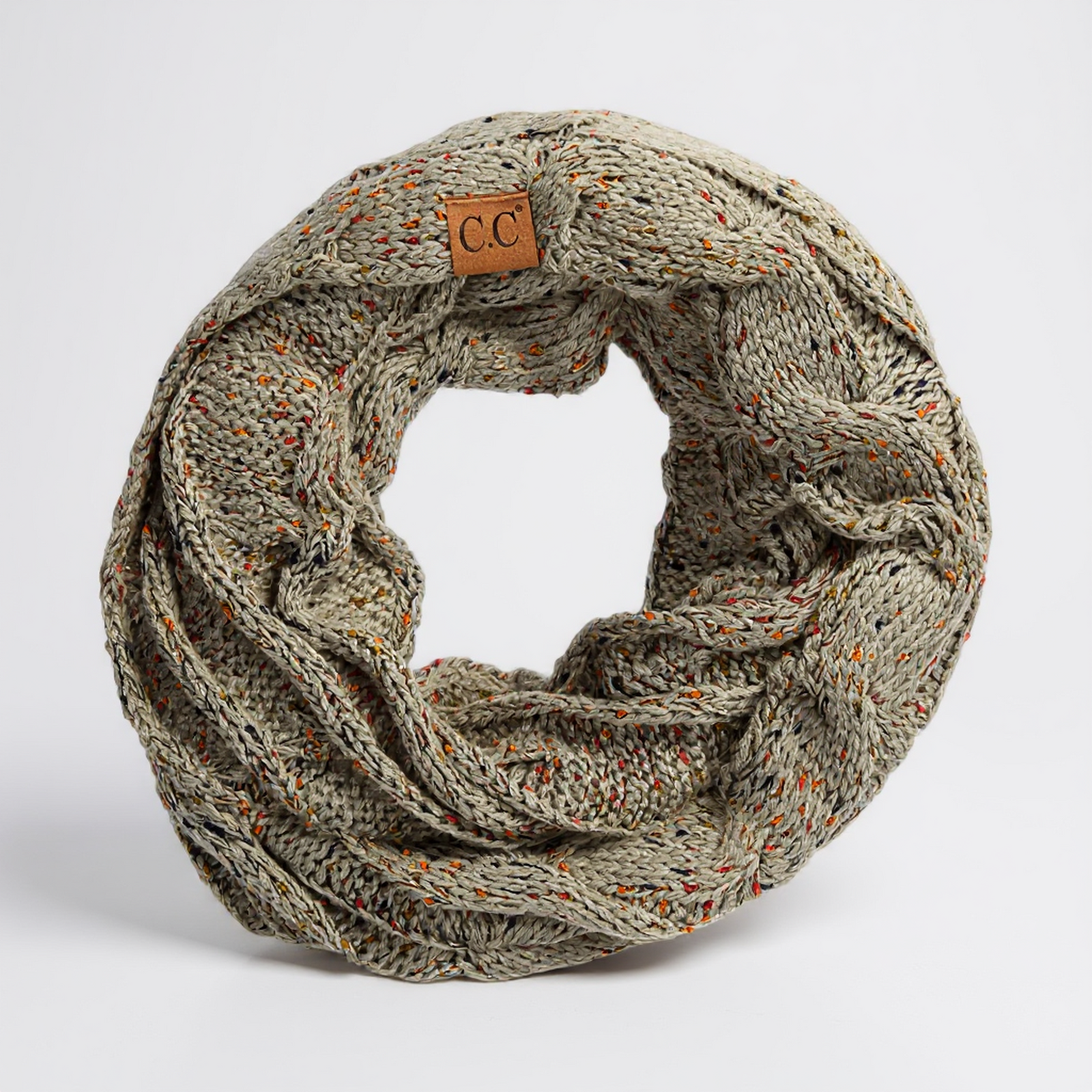 C.C Confetti Infinity Scarf - Stylish Winter Accessory