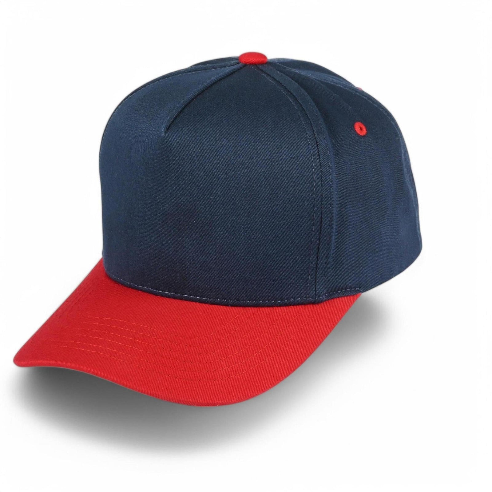 C.C Brand Two Tone Canvas Trucker Cap - Snapback Baseball Hat