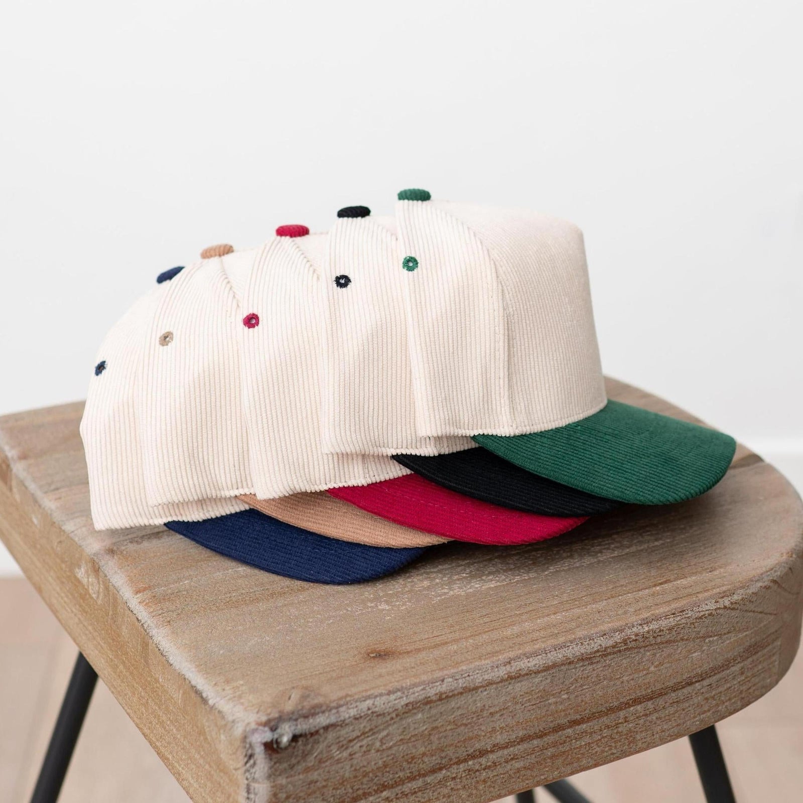 Truly Contagious Corduroy Snap Back Adjustable Trucker Cap
