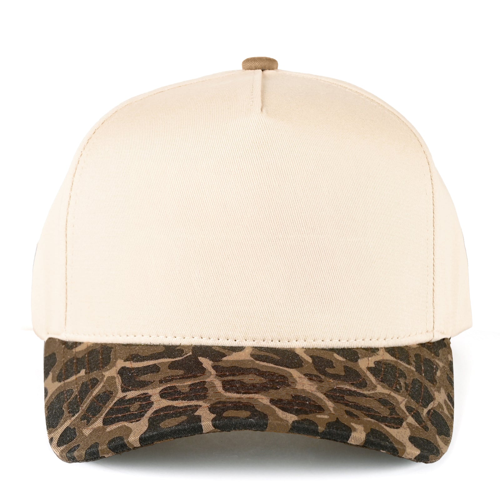 C.C Trendy Leopard Print Brim Adjustable Snapback Trucker Cap