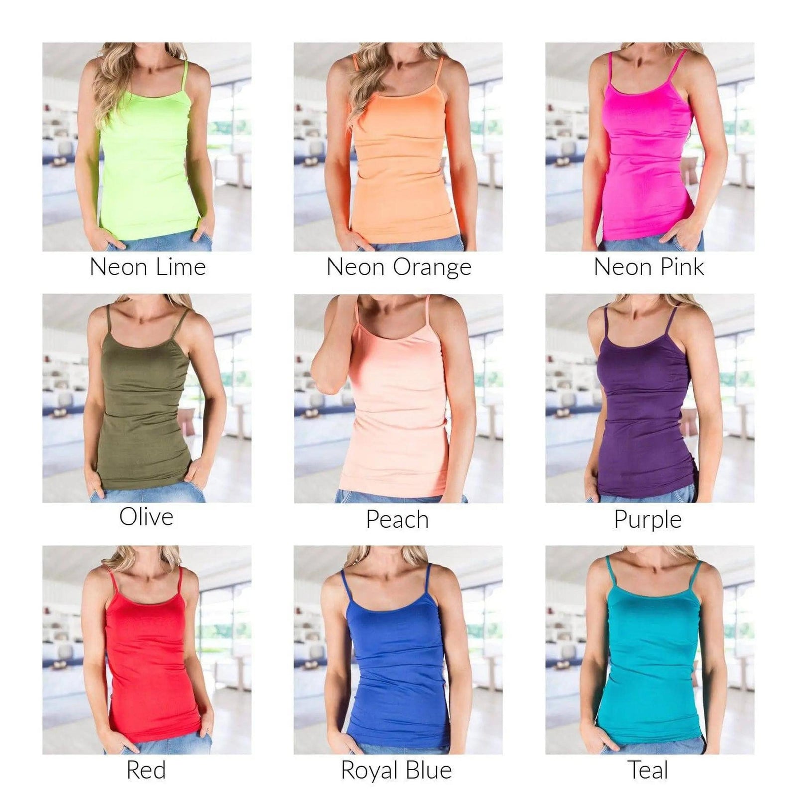 Basic Layering Cami ( Sofra/Mopas/M&B/New Mix ) - Truly Contagious