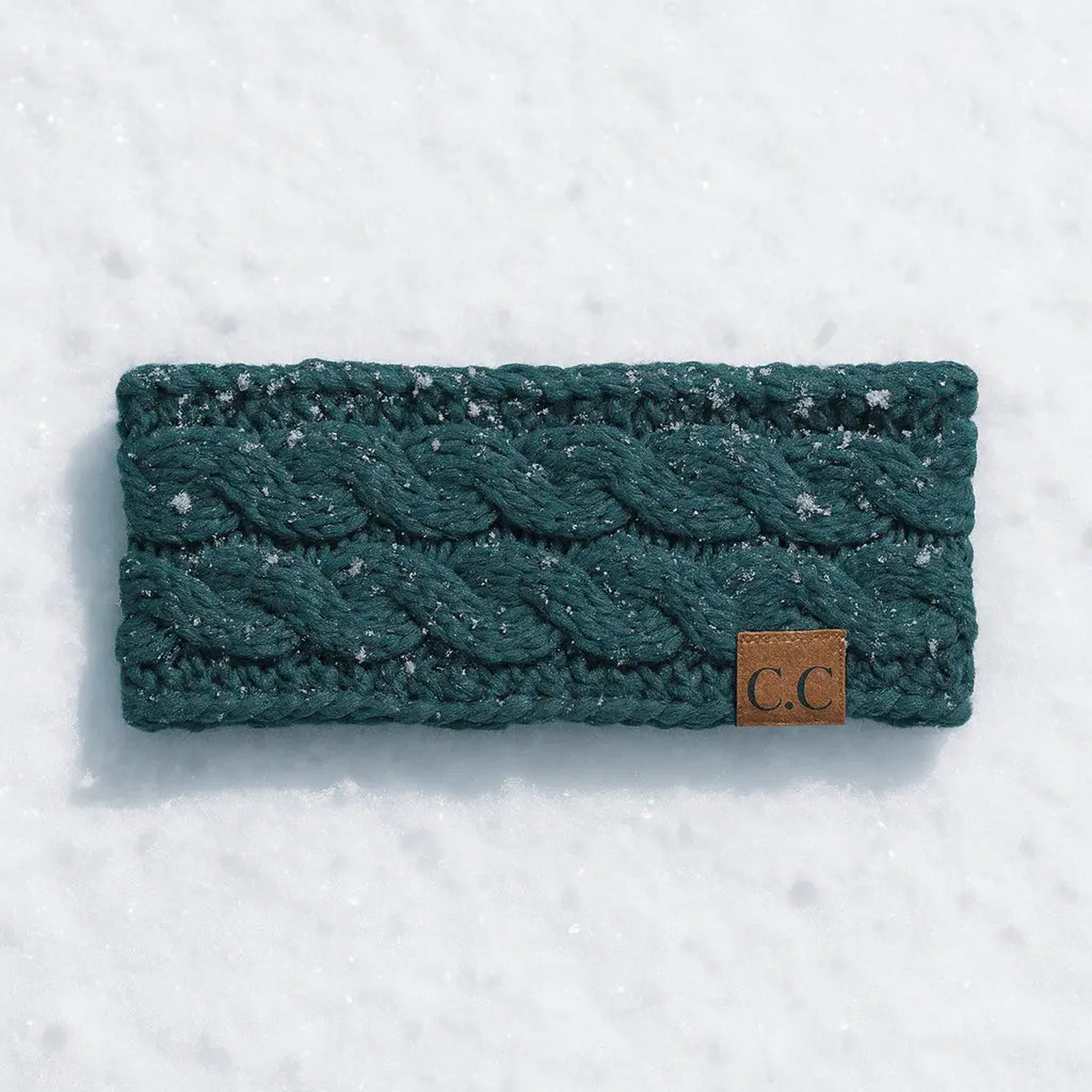 Cable Knit Lined Head Wrap for Women - Warm, Stylish Hair - Friendly Accessory | C.C. Brand - Truly Contagious