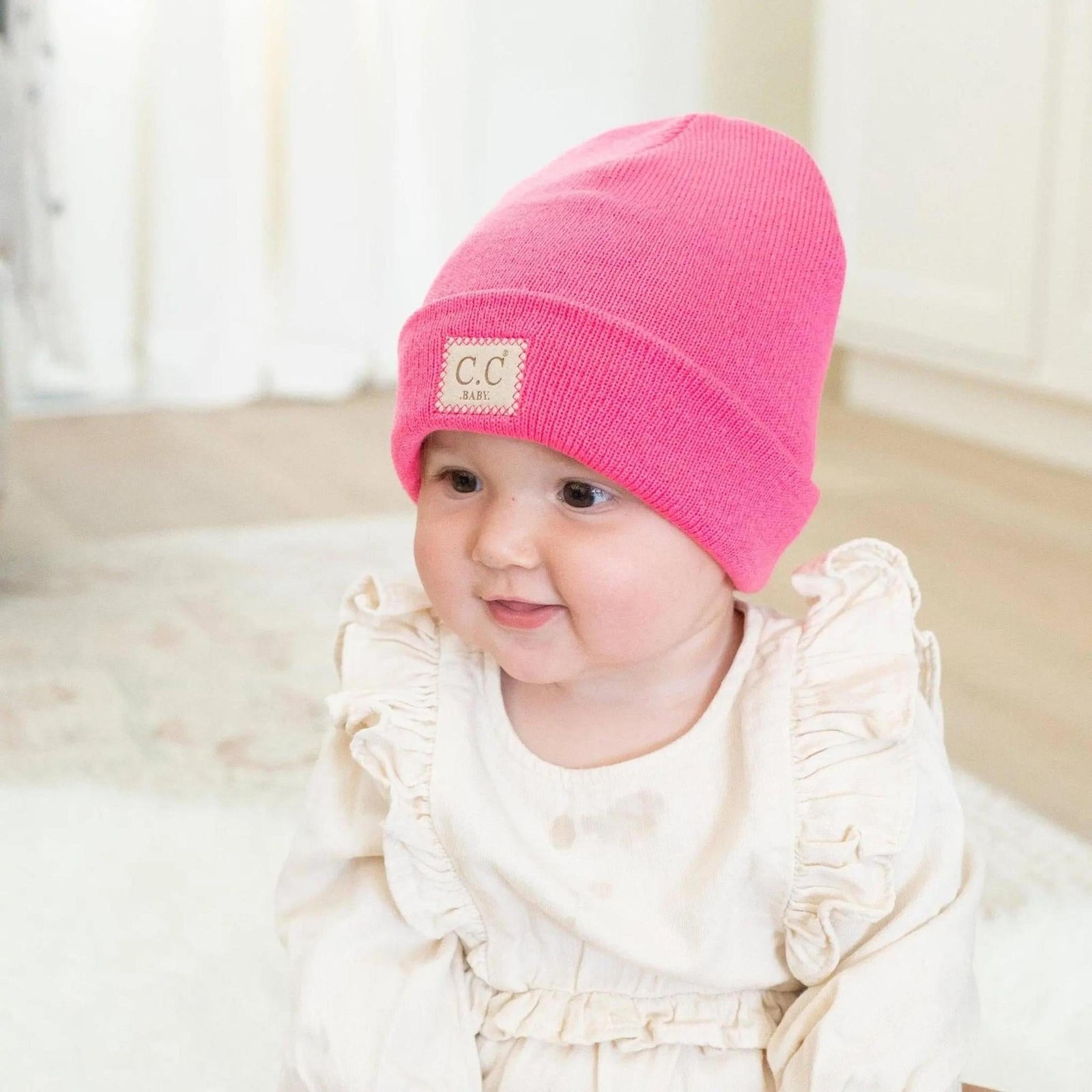 CC Baby Classic Unisex Ribbed Beanie Hats Accessories - Truly Contagious