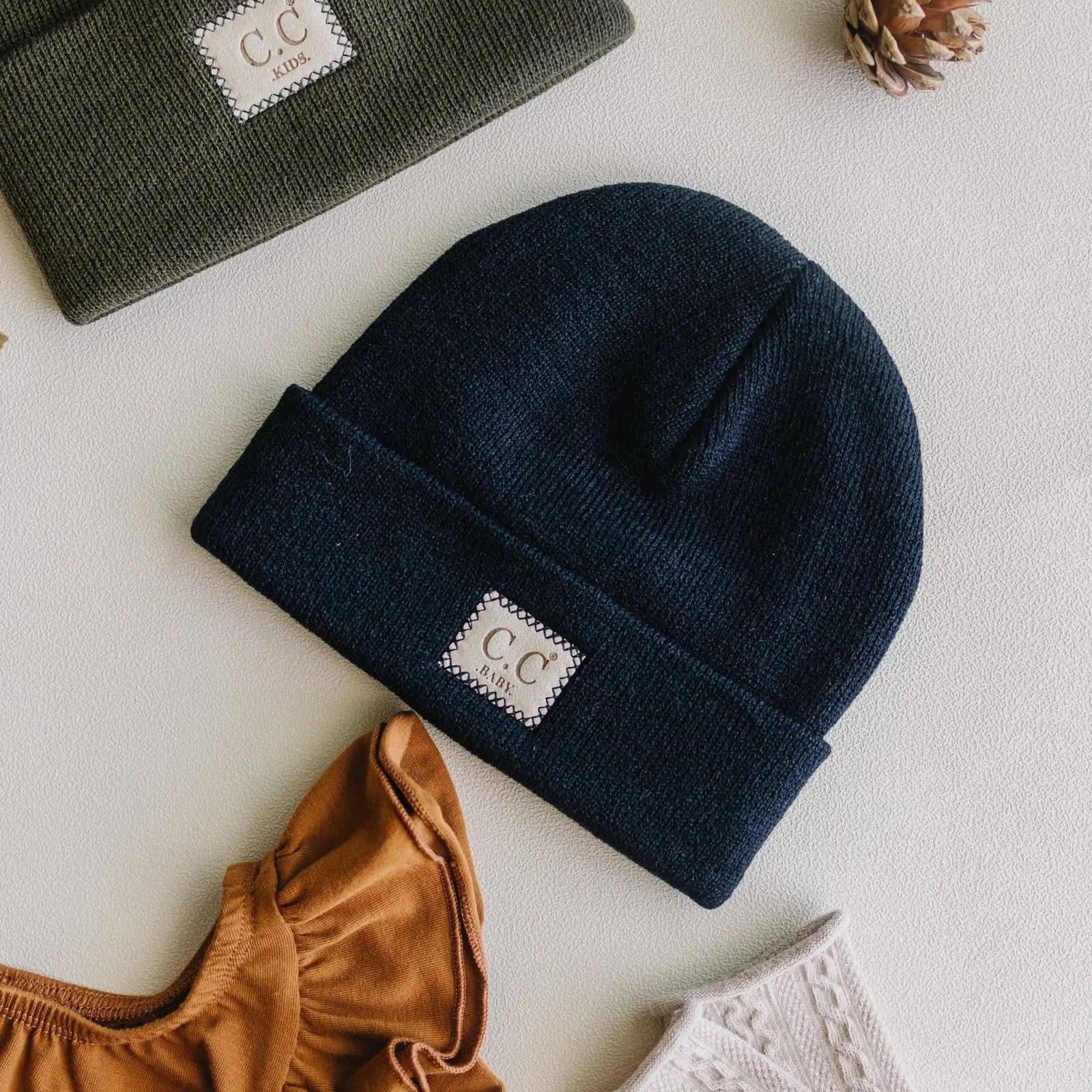 CC Baby Classic Unisex Ribbed Beanie Hats Accessories - Truly Contagious