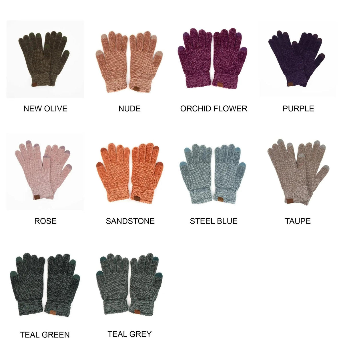 CC Brand Unisex Touchscreen Phone Tech Touch Winter Gloves Accessories - Truly Contagious