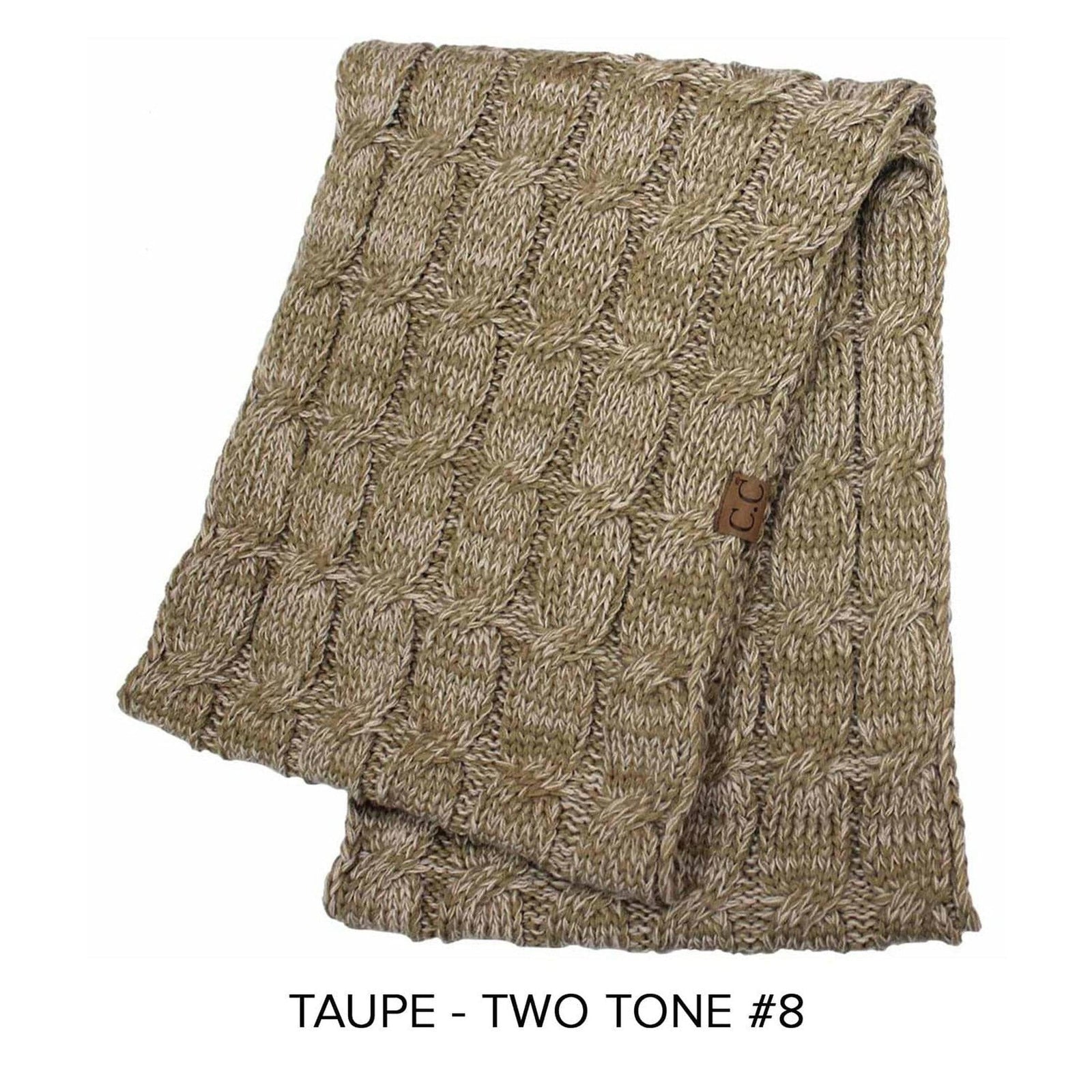 CC Comfy Infinity Scarf | 2 - Tone - Truly Contagious