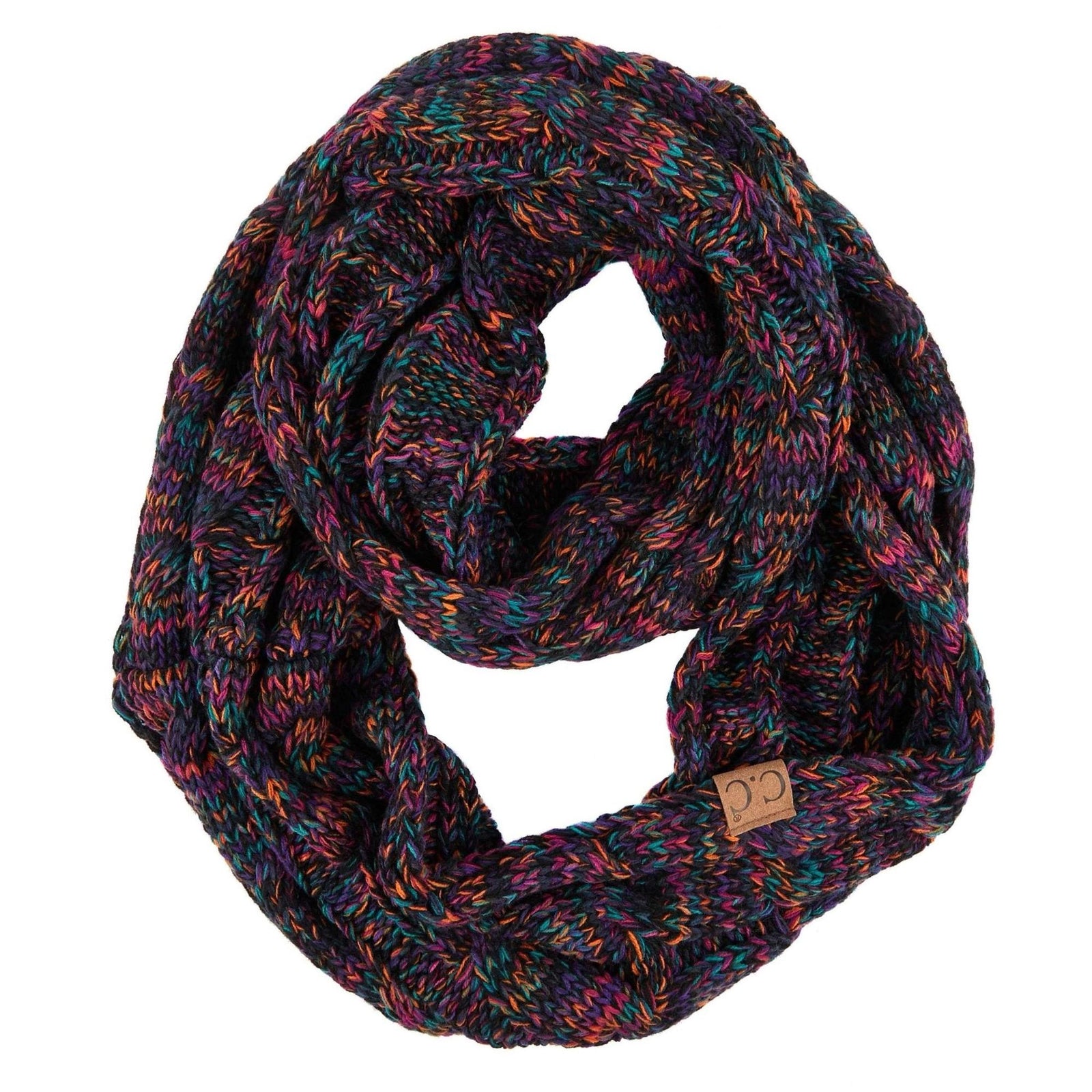 CC Comfy Infinity Scarf | 2 - Tone - Truly Contagious