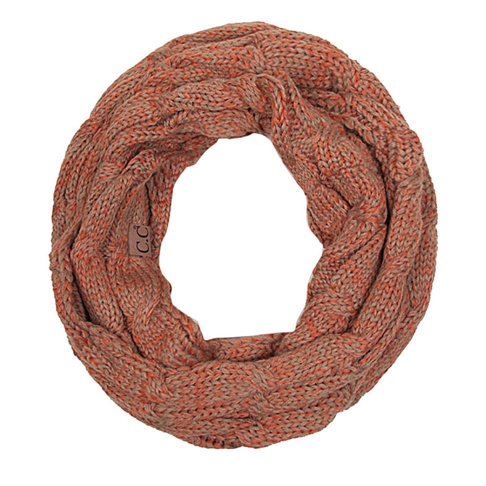 CC Comfy Infinity Scarf | 2 - Tone - Truly Contagious