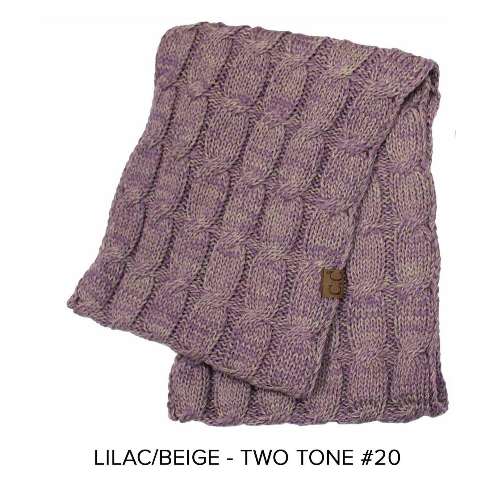 CC Comfy Infinity Scarf | 2 - Tone - Truly Contagious