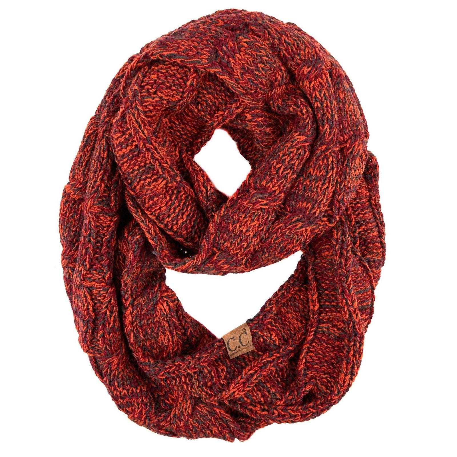 CC Comfy Infinity Scarf | 2 - Tone - Truly Contagious