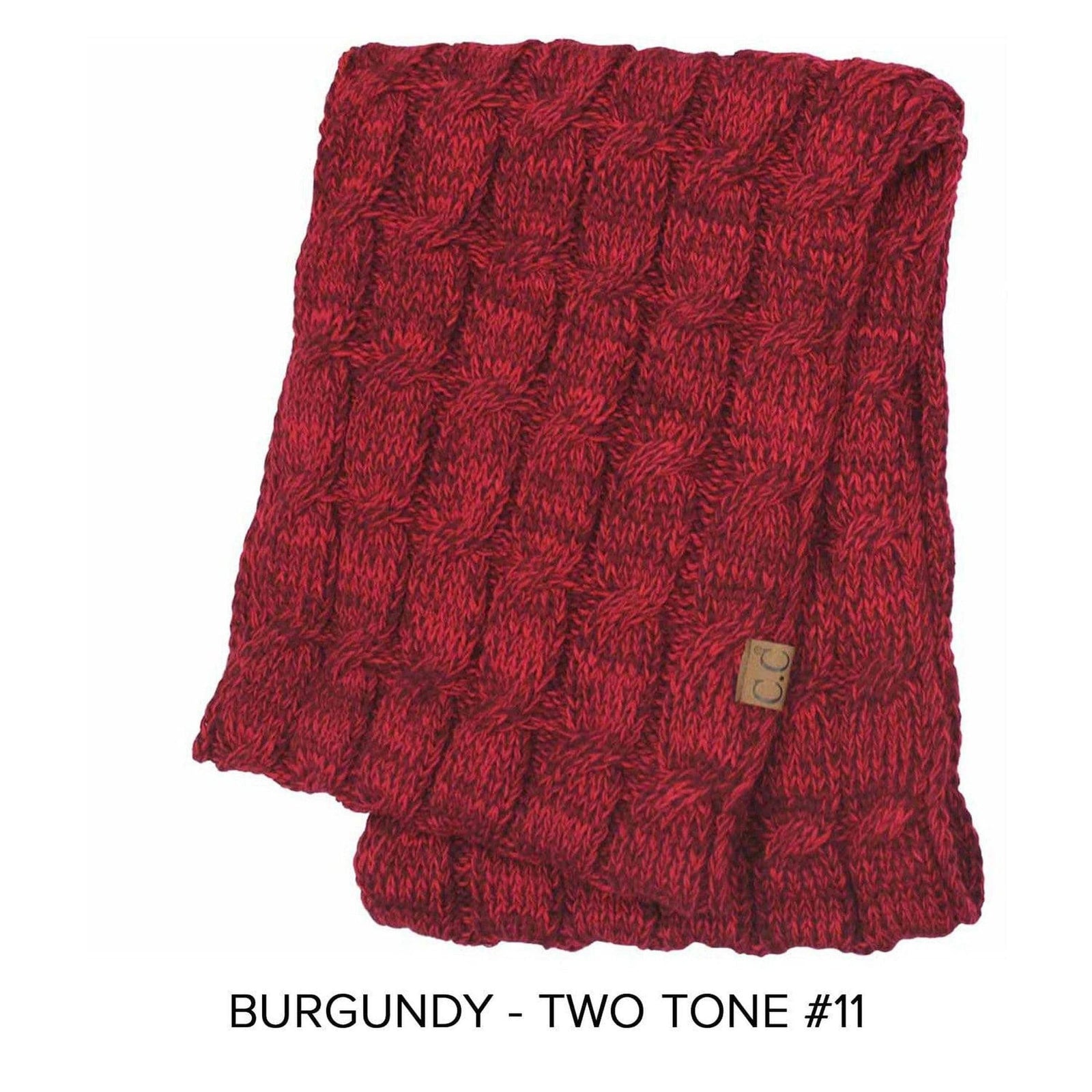 CC Comfy Infinity Scarf | 2 - Tone - Truly Contagious