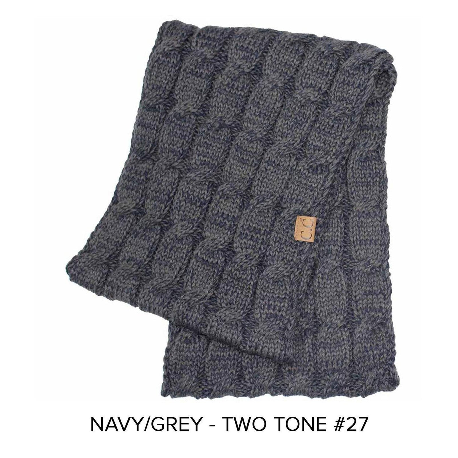 CC Comfy Infinity Scarf | 2 - Tone - Truly Contagious