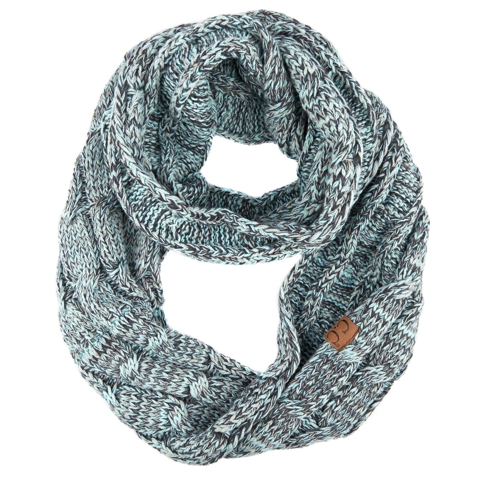CC Comfy Infinity Scarf | 2 - Tone - Truly Contagious