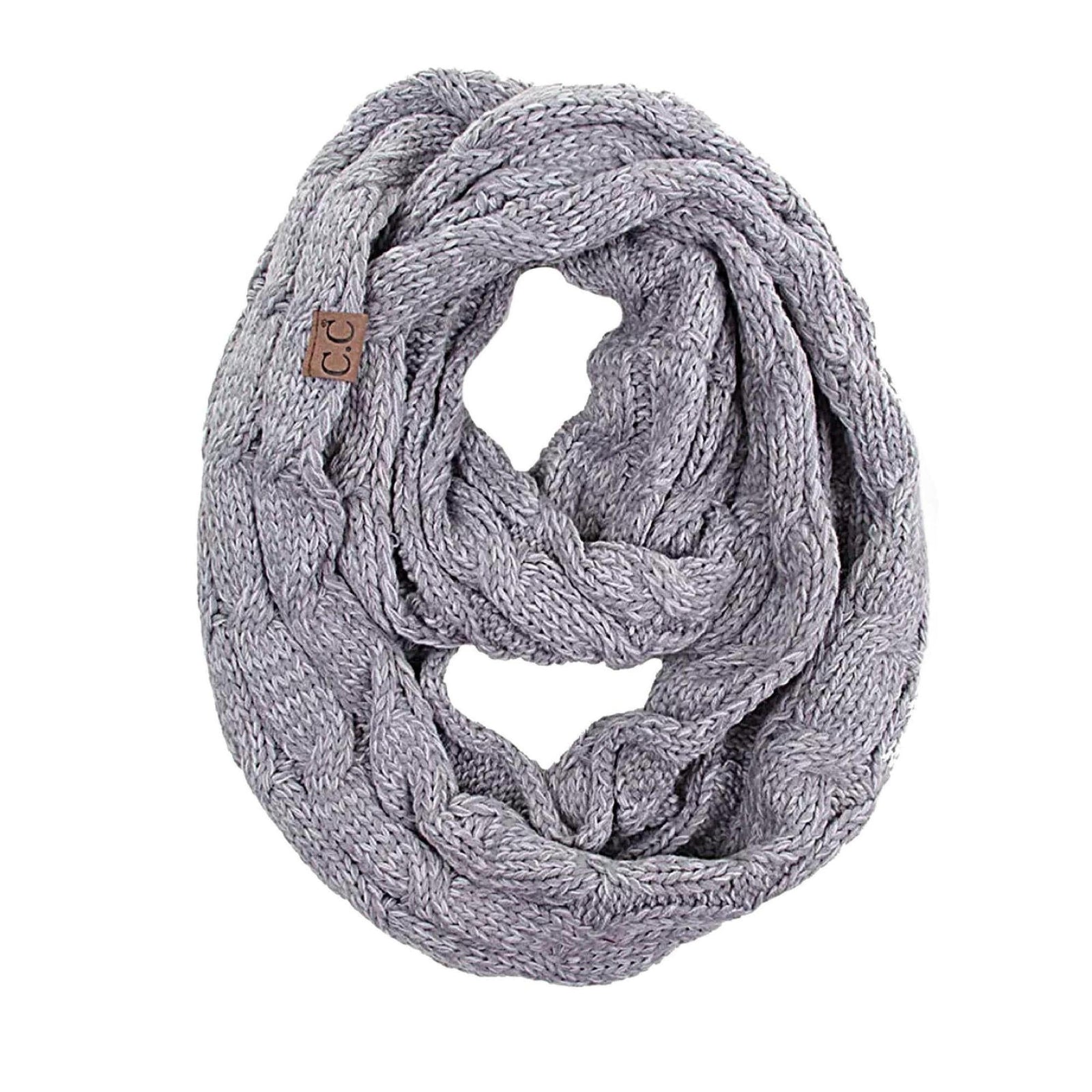 CC Comfy Infinity Scarf | 2 - Tone - Truly Contagious