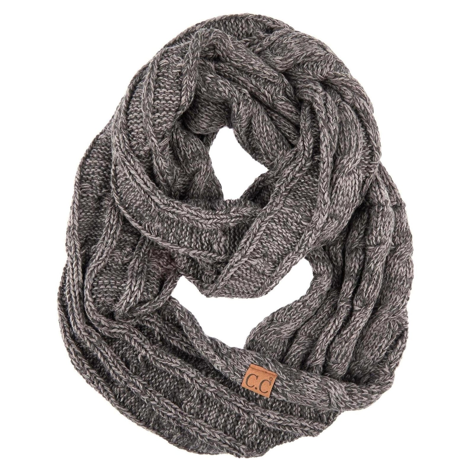 CC Comfy Infinity Scarf | 2 - Tone - Truly Contagious