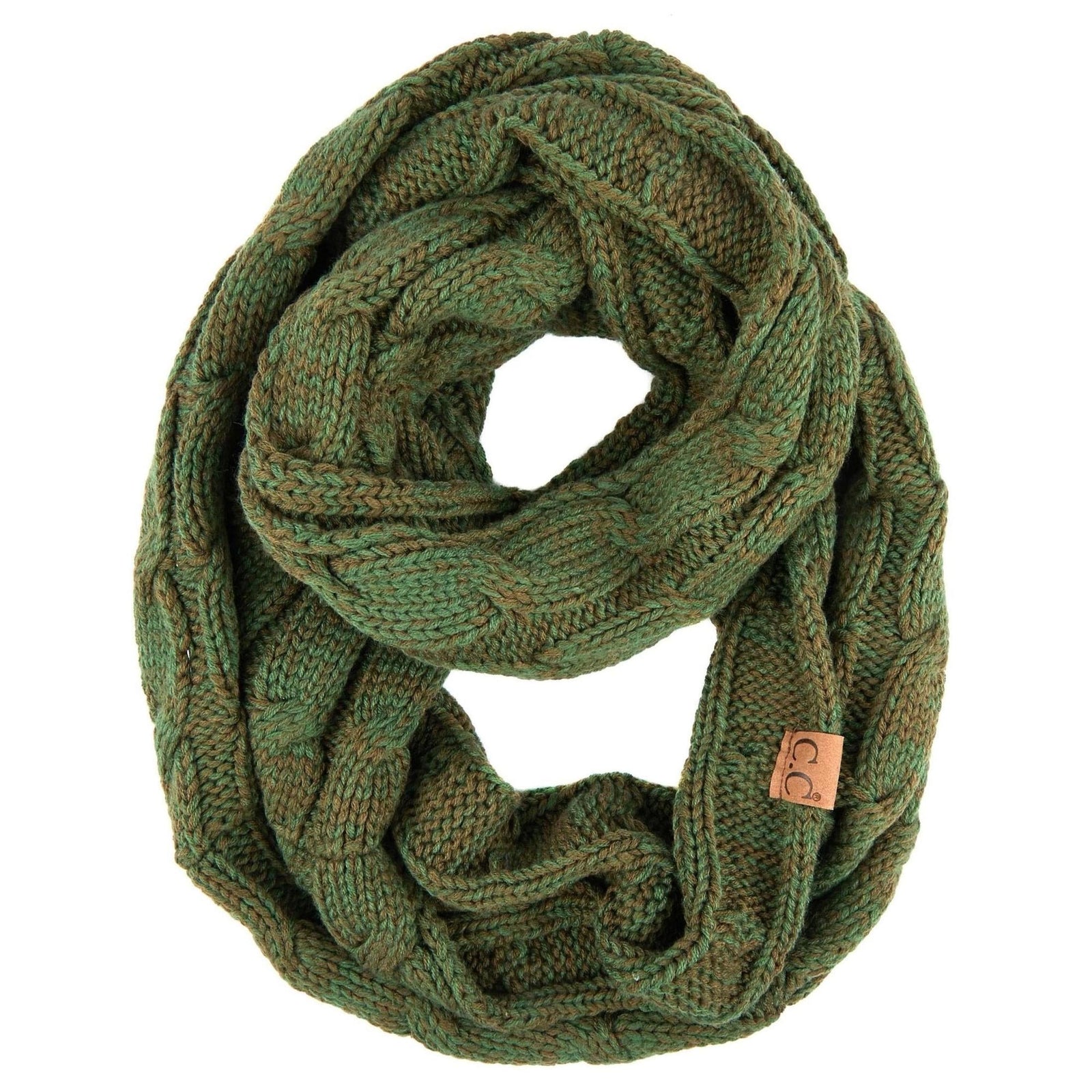 CC Comfy Infinity Scarf | 2 - Tone - Truly Contagious