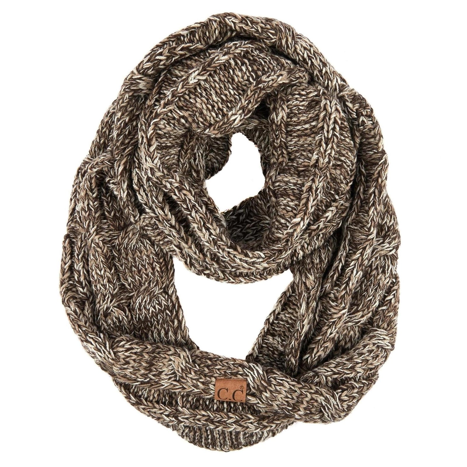CC Comfy Infinity Scarf | 2 - Tone - Truly Contagious