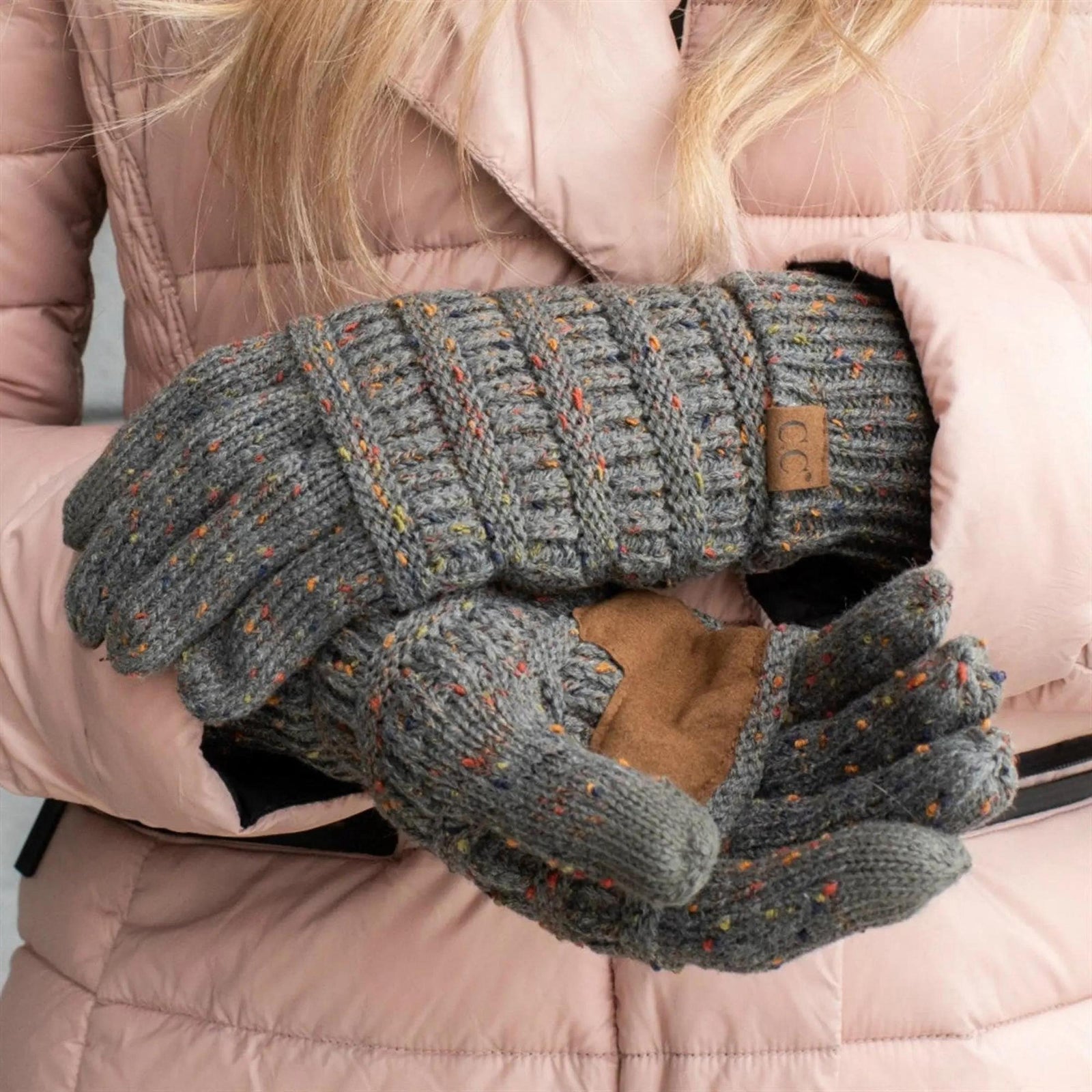 CC Cozy Confetti Tech Screen Touch Gloves - Truly Contagious