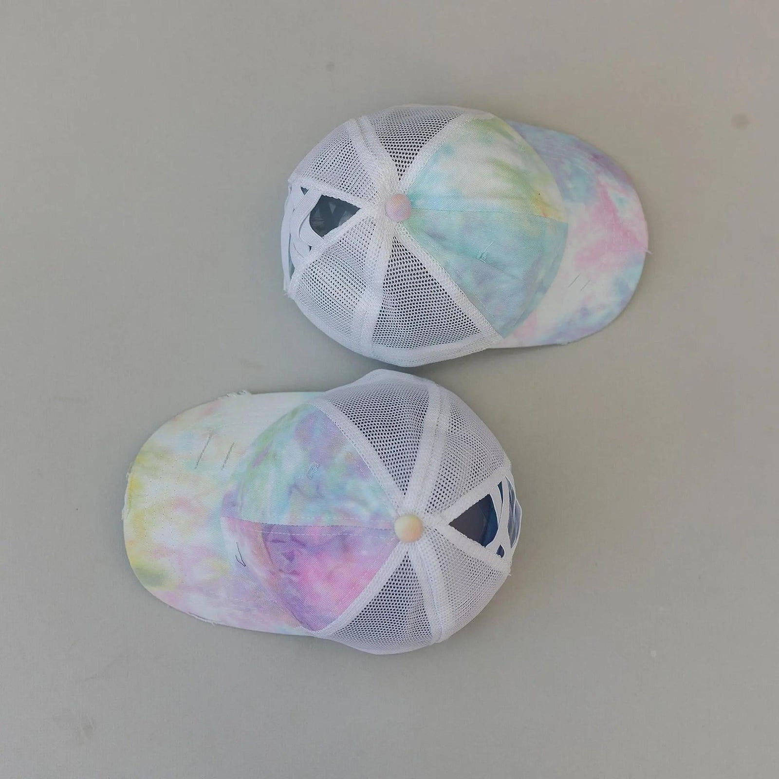 CC Diamond Dyed Mesh Criss - Cross Pony Cap - Truly Contagious