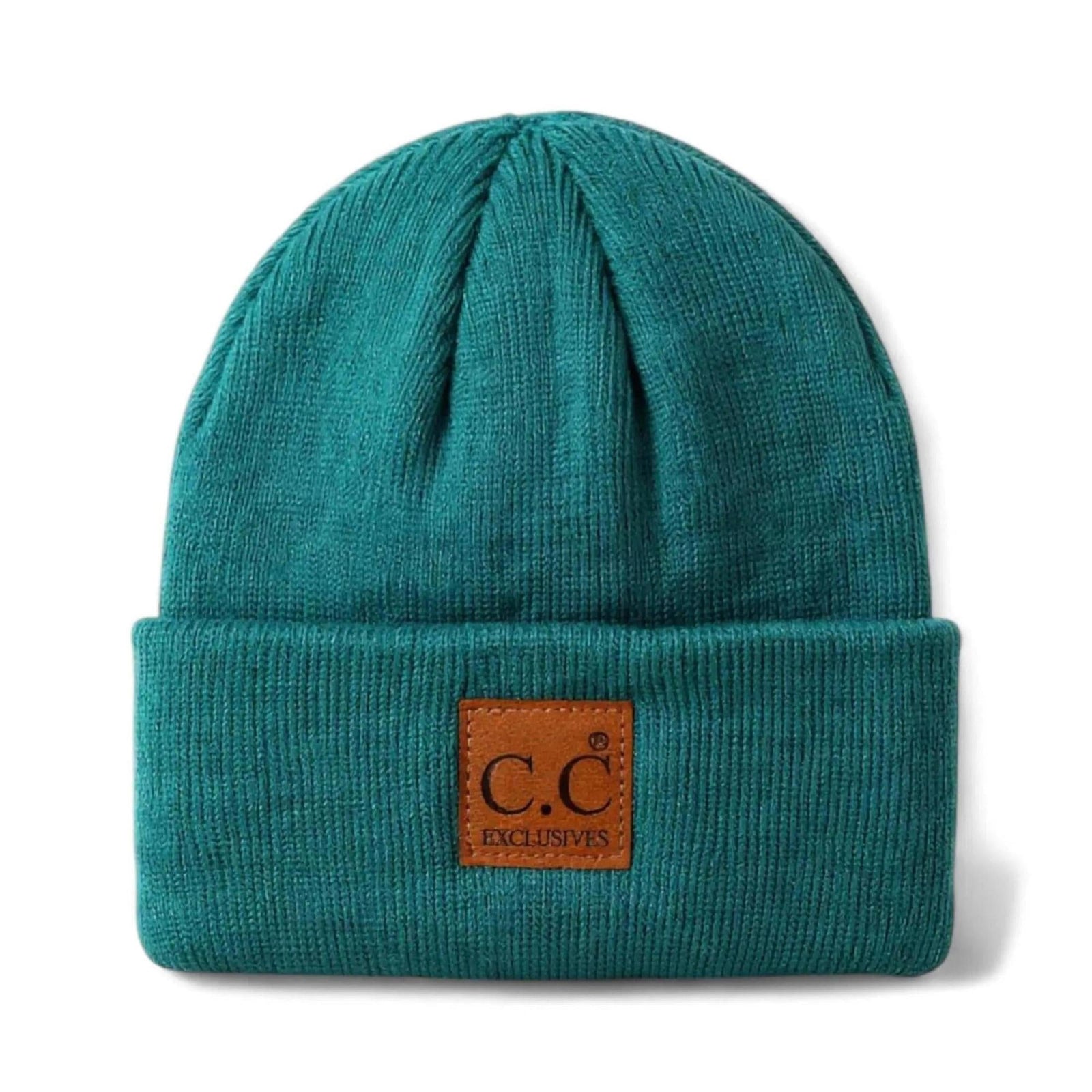 CC® Everyday Beanie - Unisex Ribbed Knit Winter Hat - Soft Acrylic - Multiple Colors - Truly Contagious