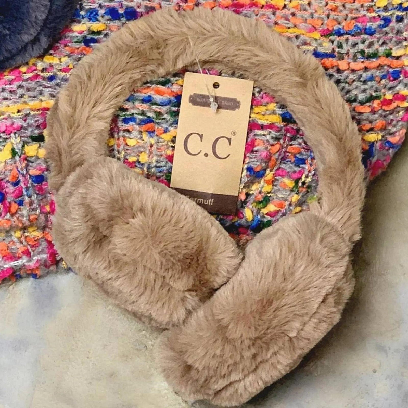 CC Faux Plush Earmuffs - Truly Contagious