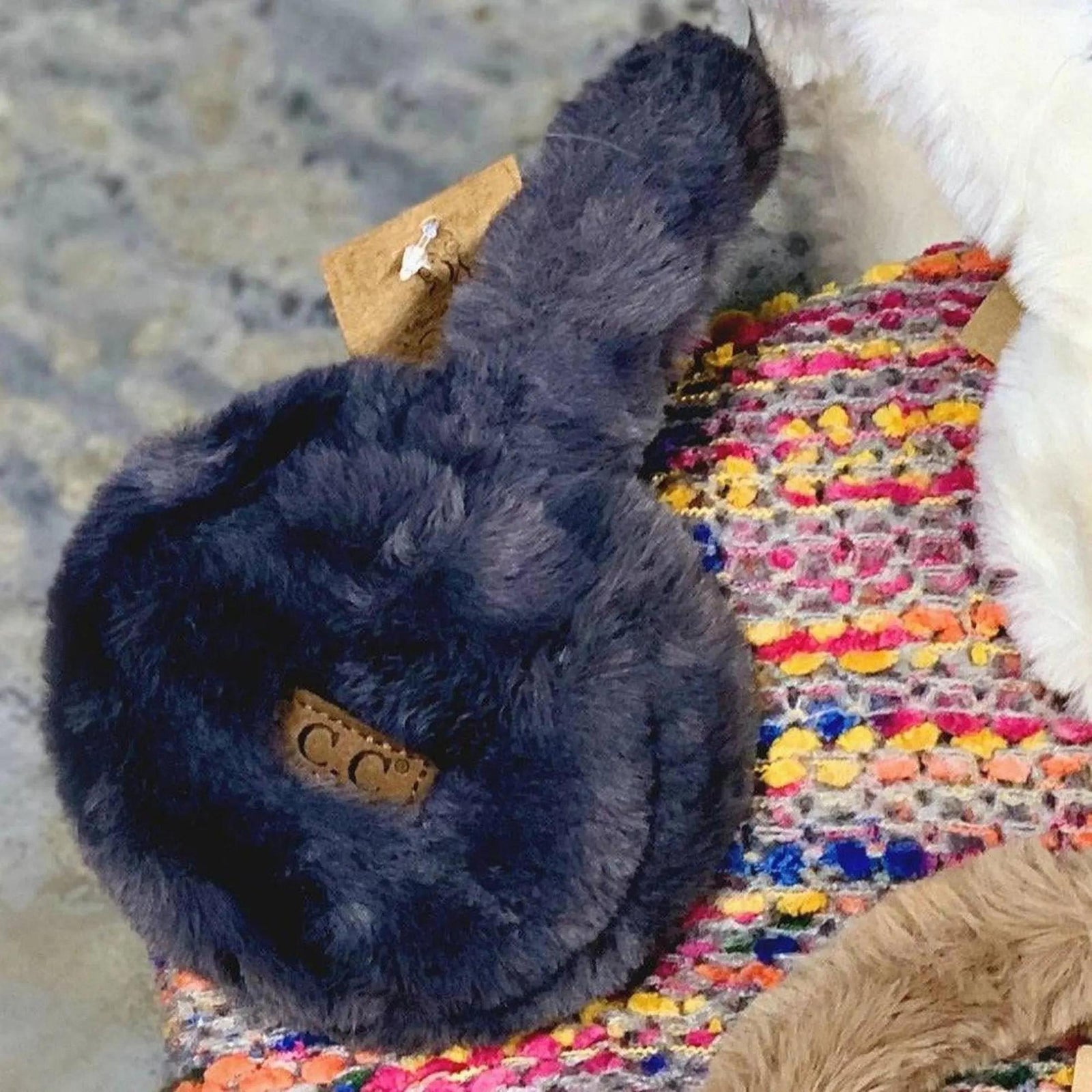 CC Faux Plush Earmuffs - Truly Contagious