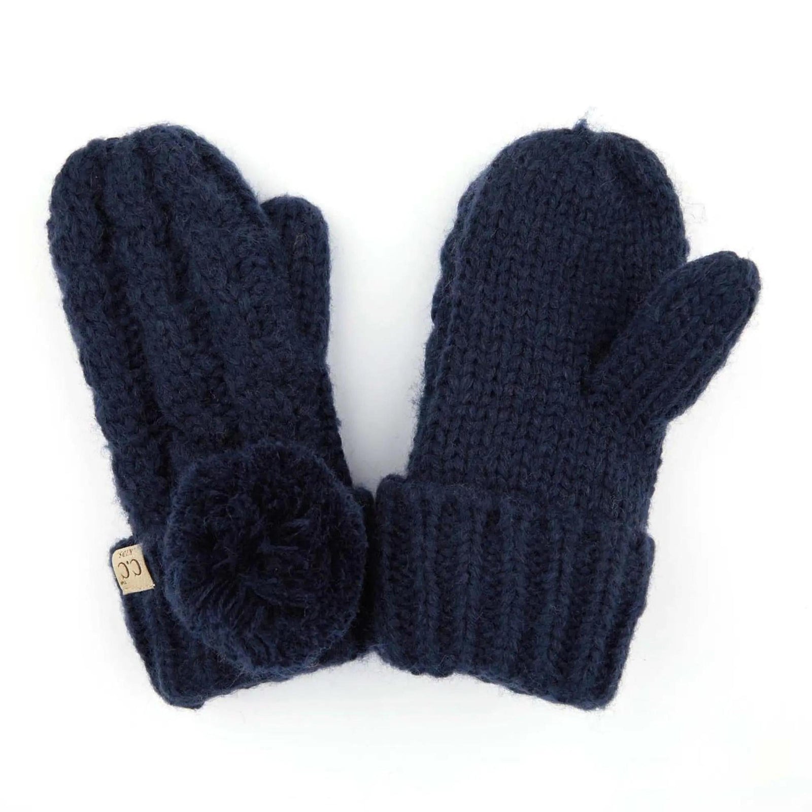 CC Kids Pom Mittens - Truly Contagious