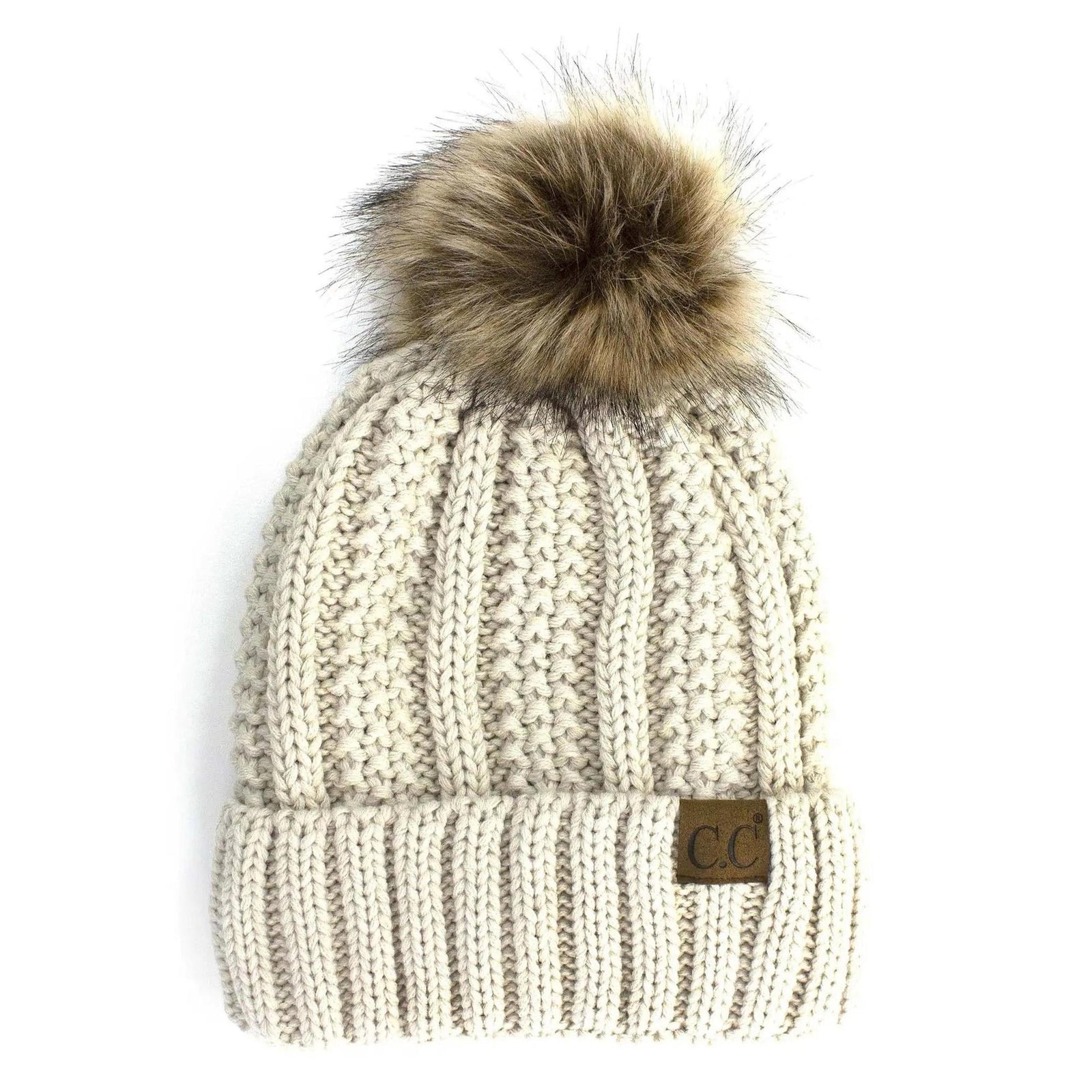 CC Kids Trending Pom Lined Beanies Hats - Truly Contagious