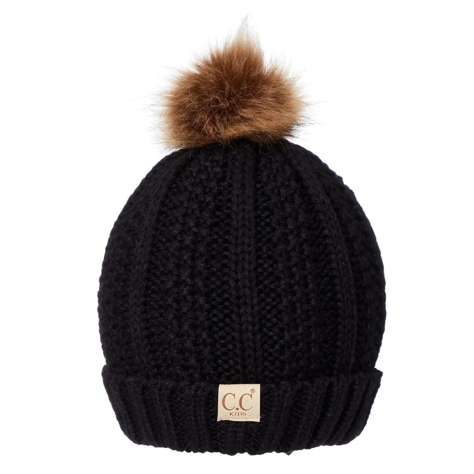 CC Kids Trending Pom Lined Beanies Hats - Truly Contagious