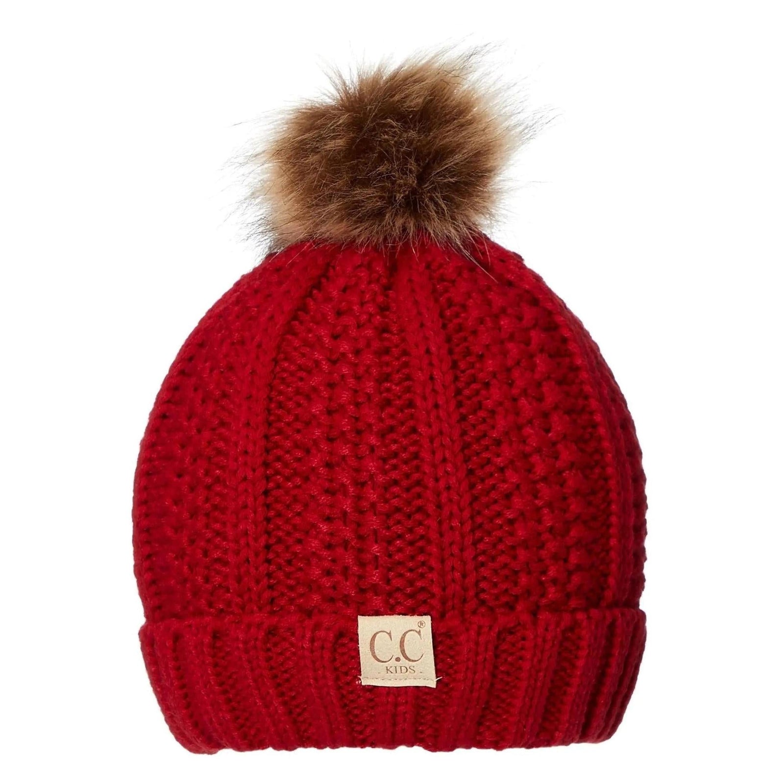 CC Kids Trending Pom Lined Beanies Hats - Truly Contagious