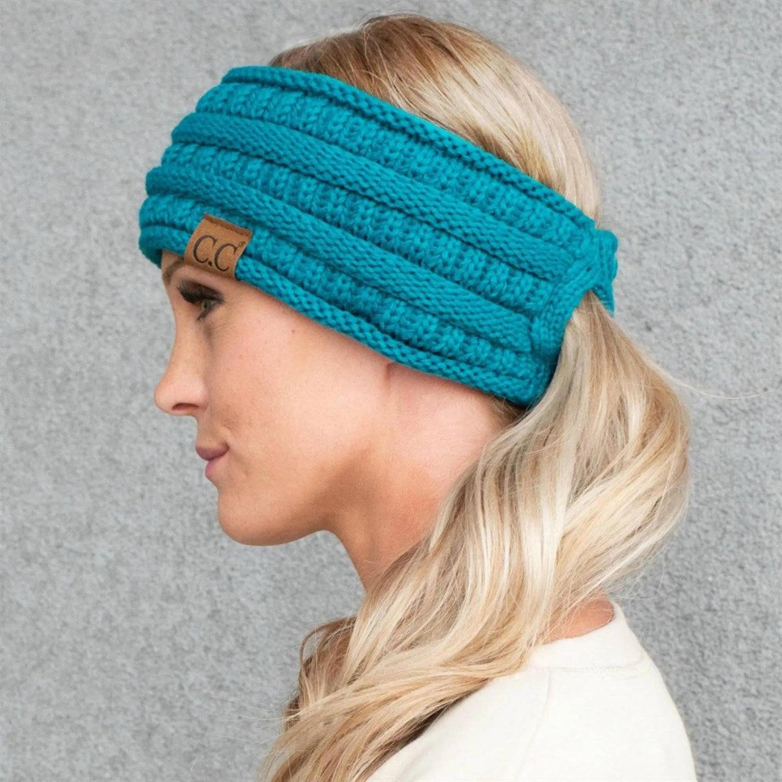 CC Lined Pony Head Band | Adult and Kid Sizes - Truly Contagious