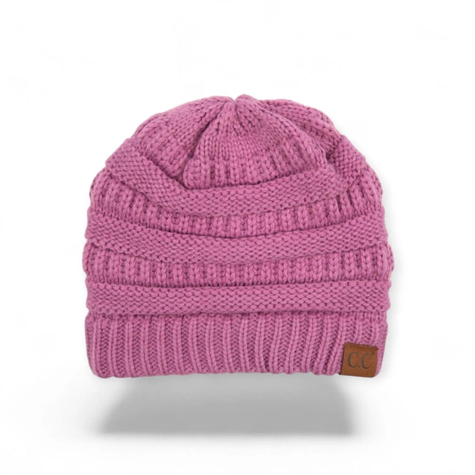 C.C® Popular Cable - Knit Beanie - Unisex Warm Winter Hat, Soft Acrylic, One Size (Men/Women/Teens) - Truly Contagious