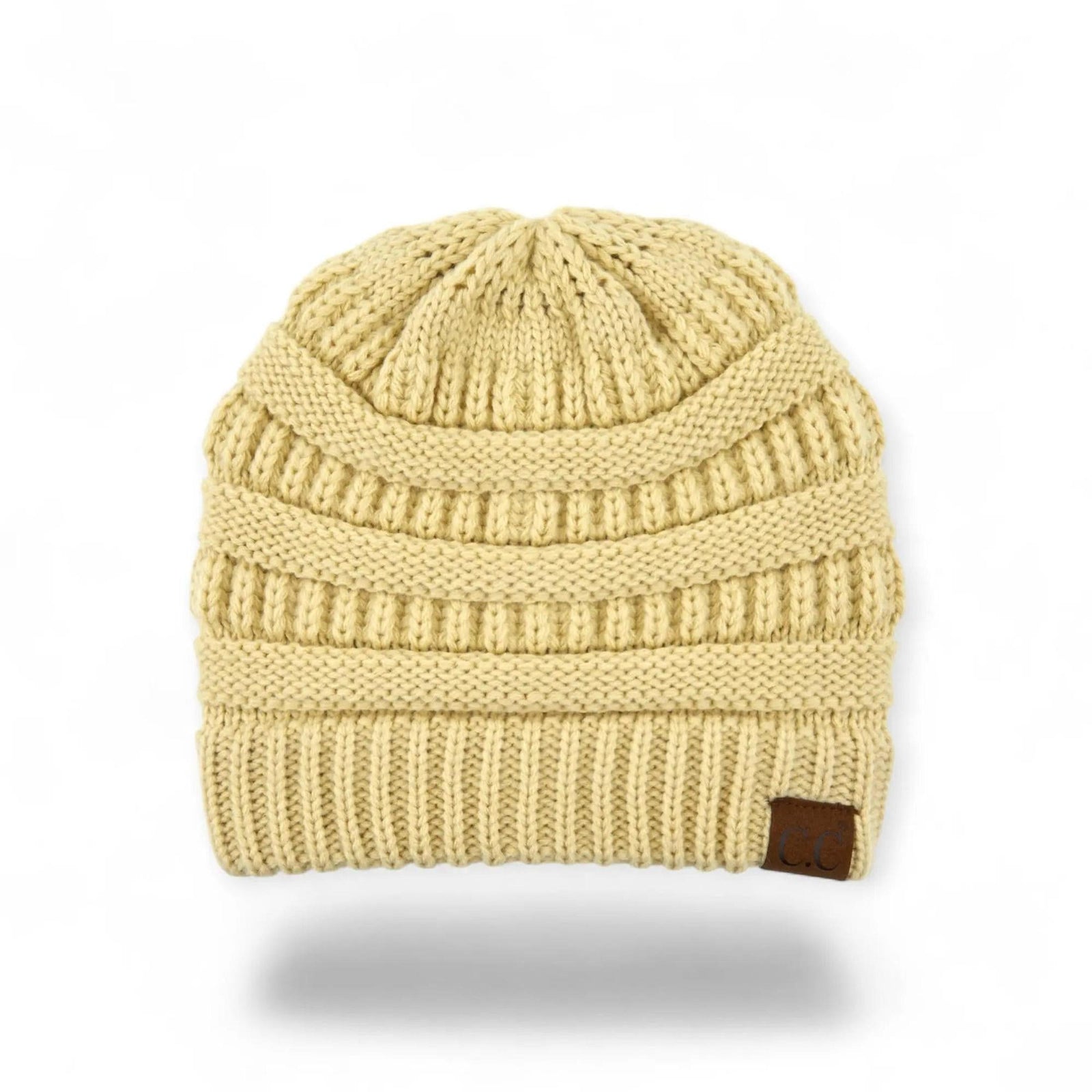 C.C® Popular Cable - Knit Beanie - Unisex Warm Winter Hat, Soft Acrylic, One Size (Men/Women/Teens) - Truly Contagious