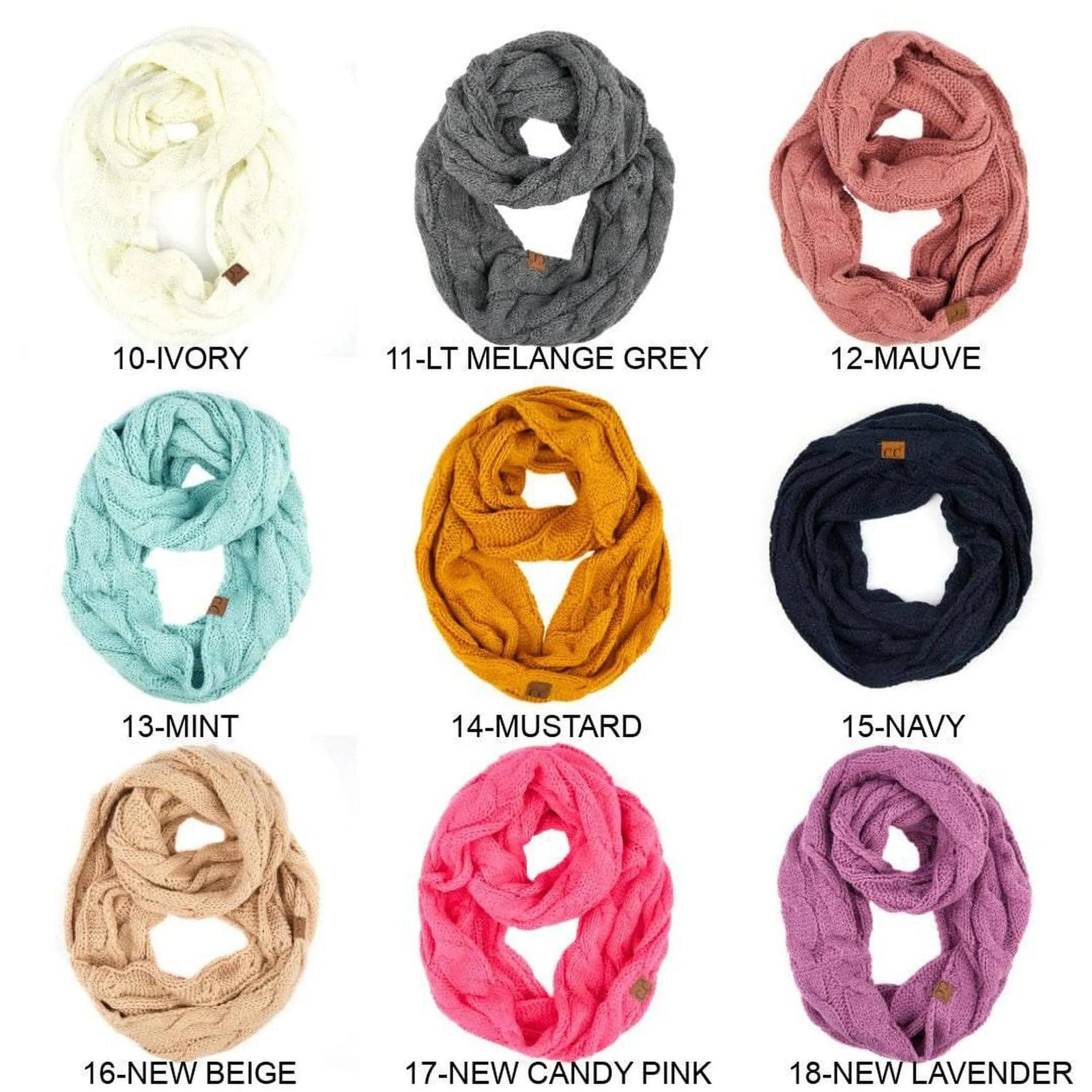 CC Popular Scarf | Adult and Kid Sizes - Truly Contagious