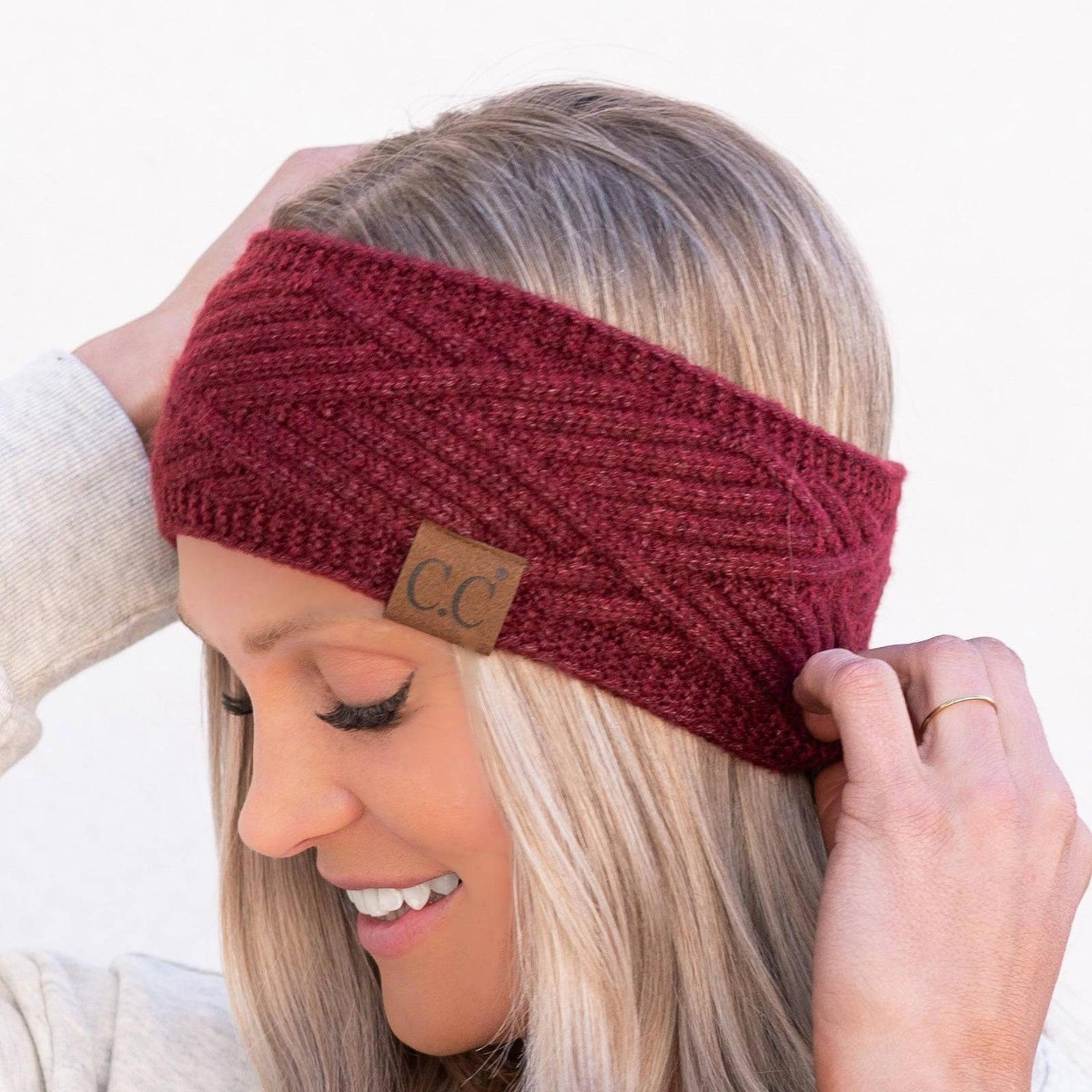 CC Quality Diagonal Pattern Head Wrap - Truly Contagious