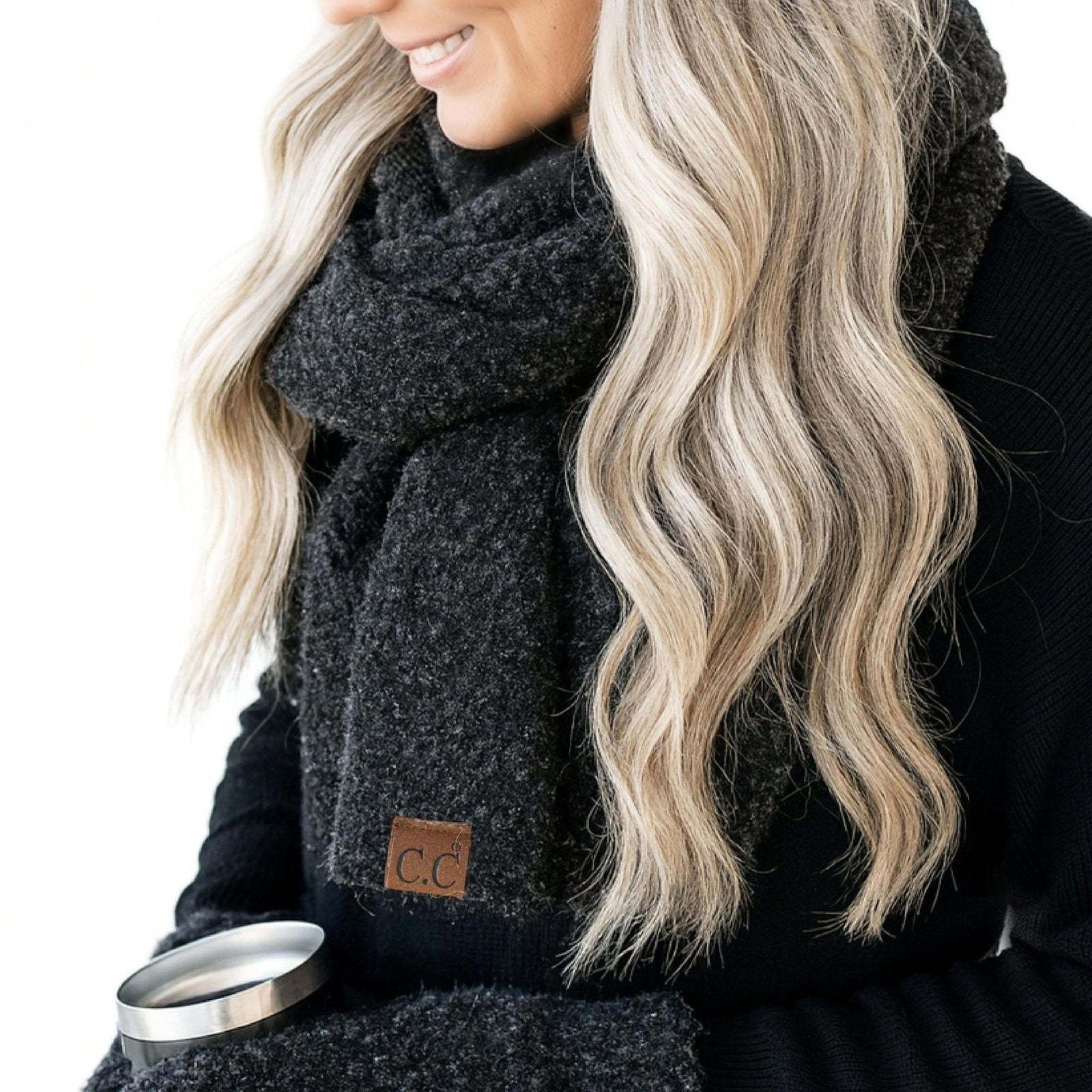 CC Scarf Oh So Soft Boucle - Truly Contagious